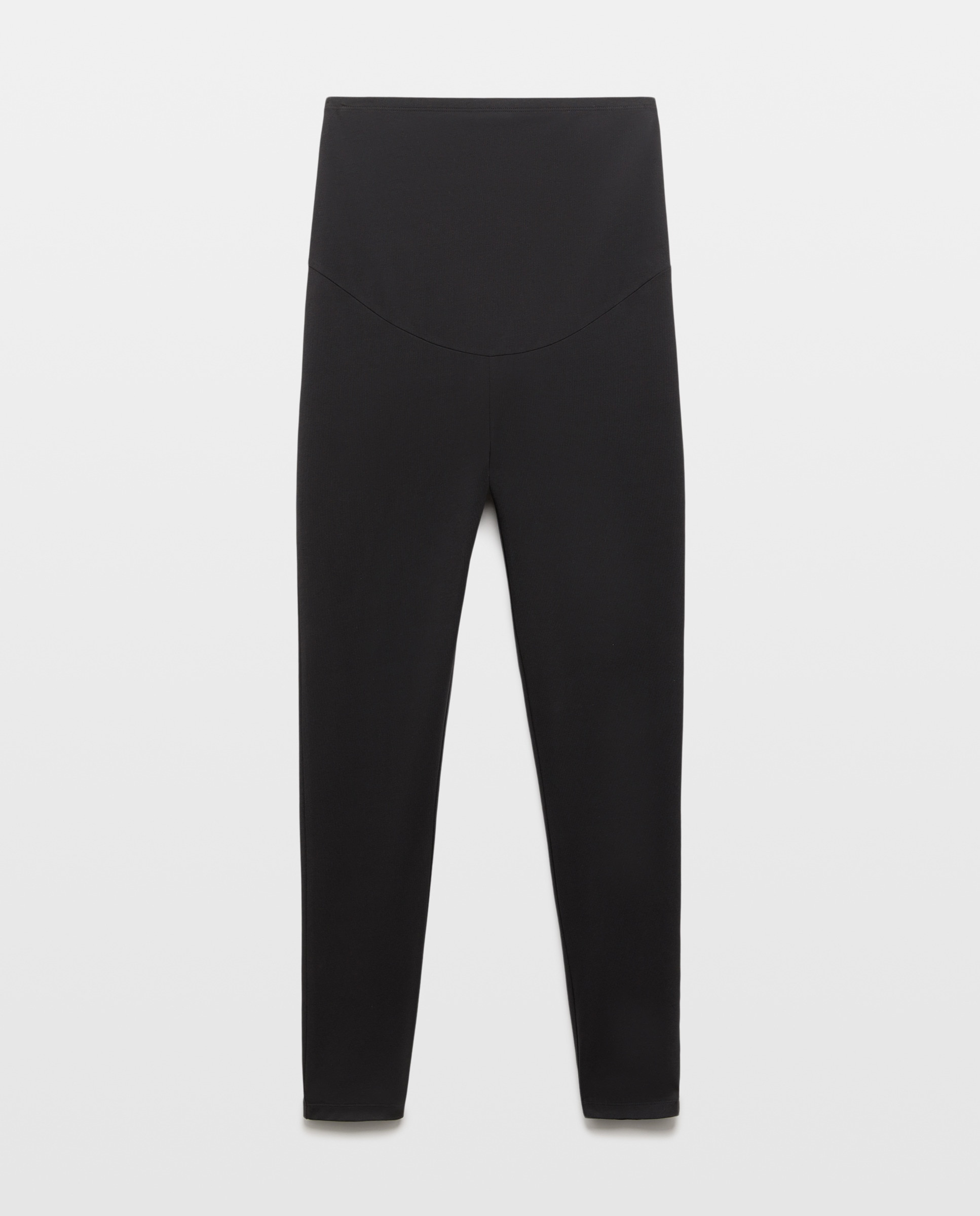 Leggings de Malha de Pré-Mamã - Preto Preto-4
