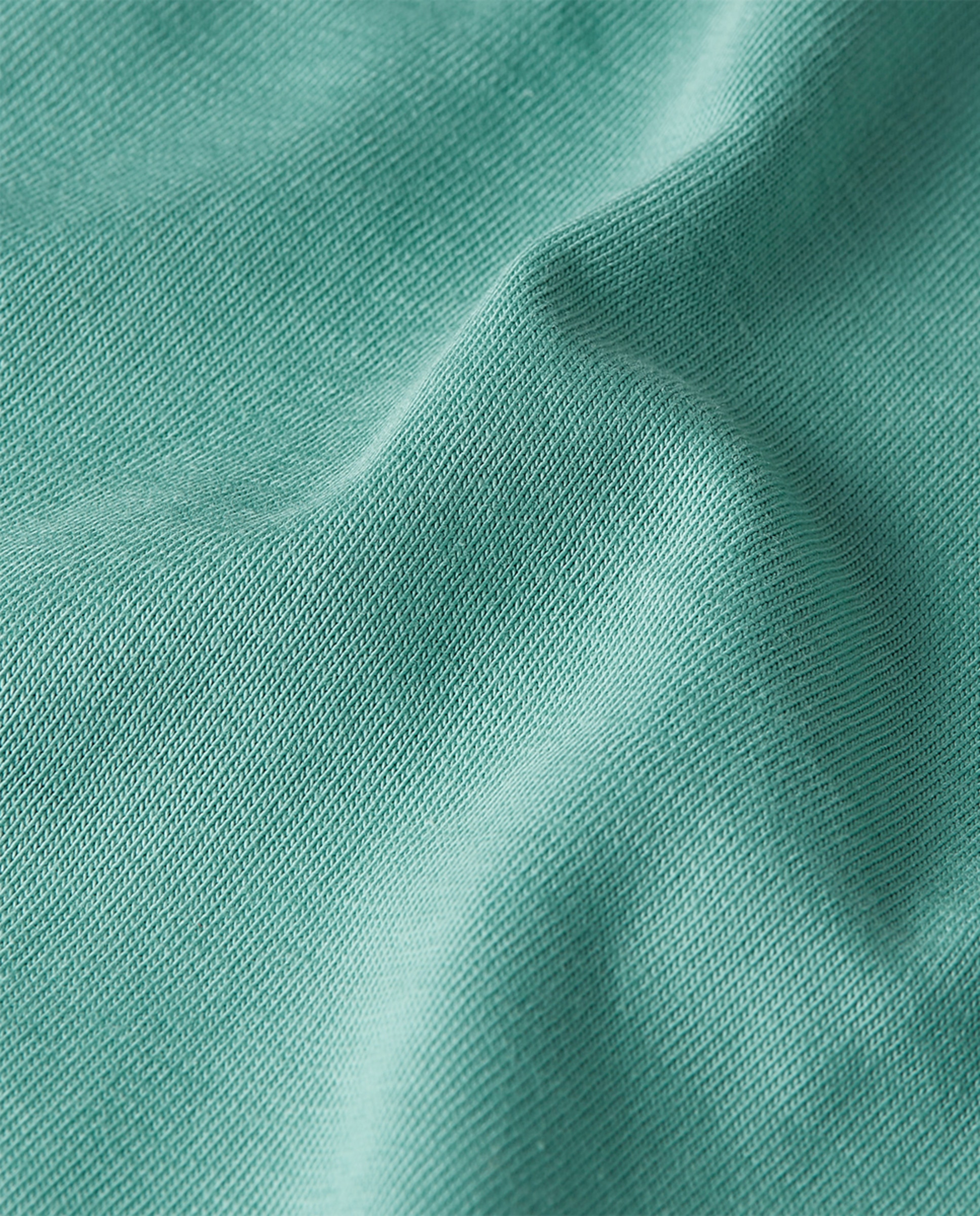 T-shirt de Corte Regular com Manga Curta Azul-5
