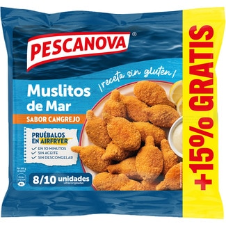 muslitos de mar sin gluten y sin lactosa estuche 288 g - Pescanova