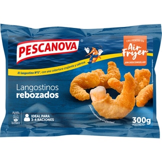 langostinos rebozados bolsa 300 g - Pescanova