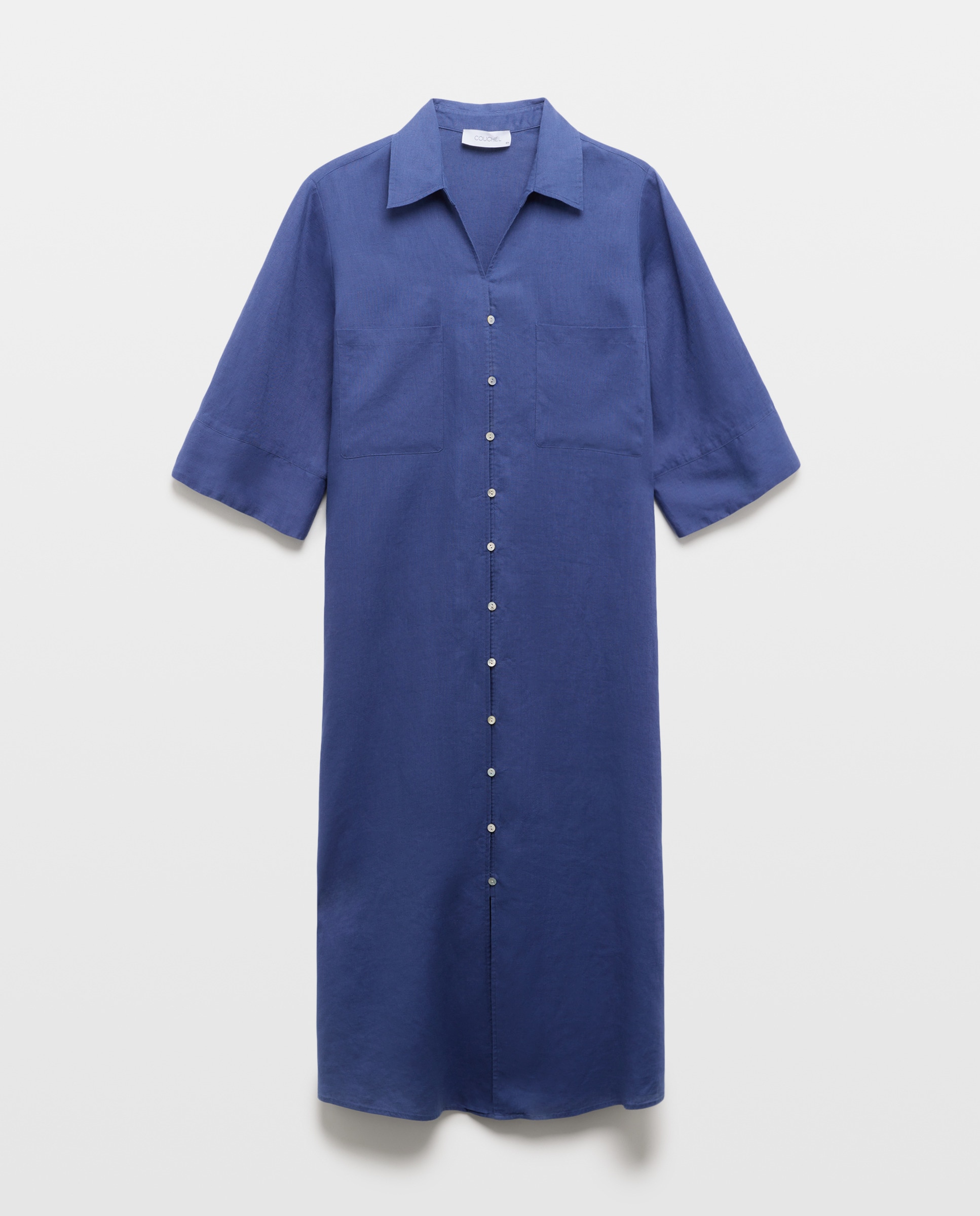 Imagem 0 de Vestido Midi Liso