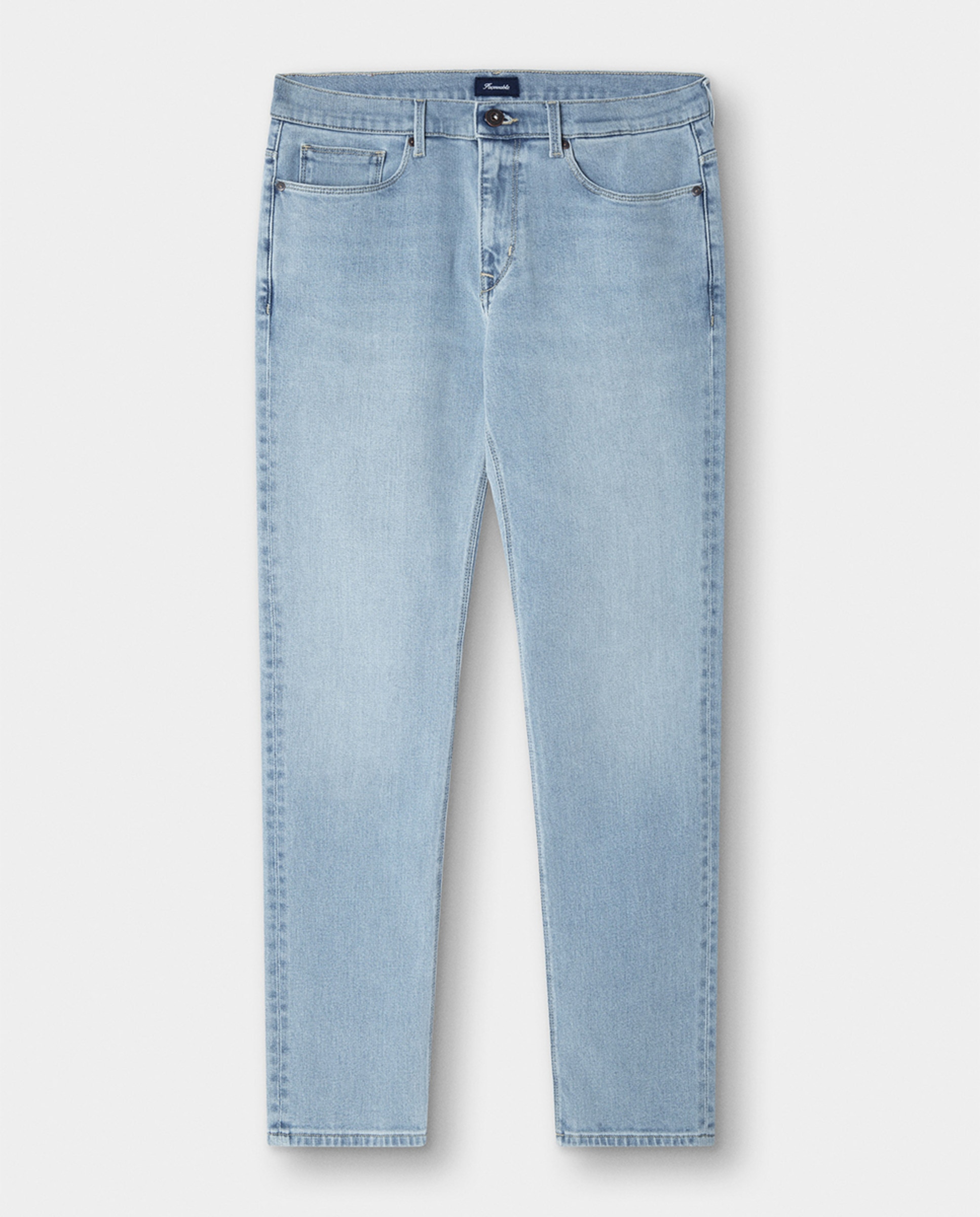 Jeans de 5 Bolsos Azul-7
