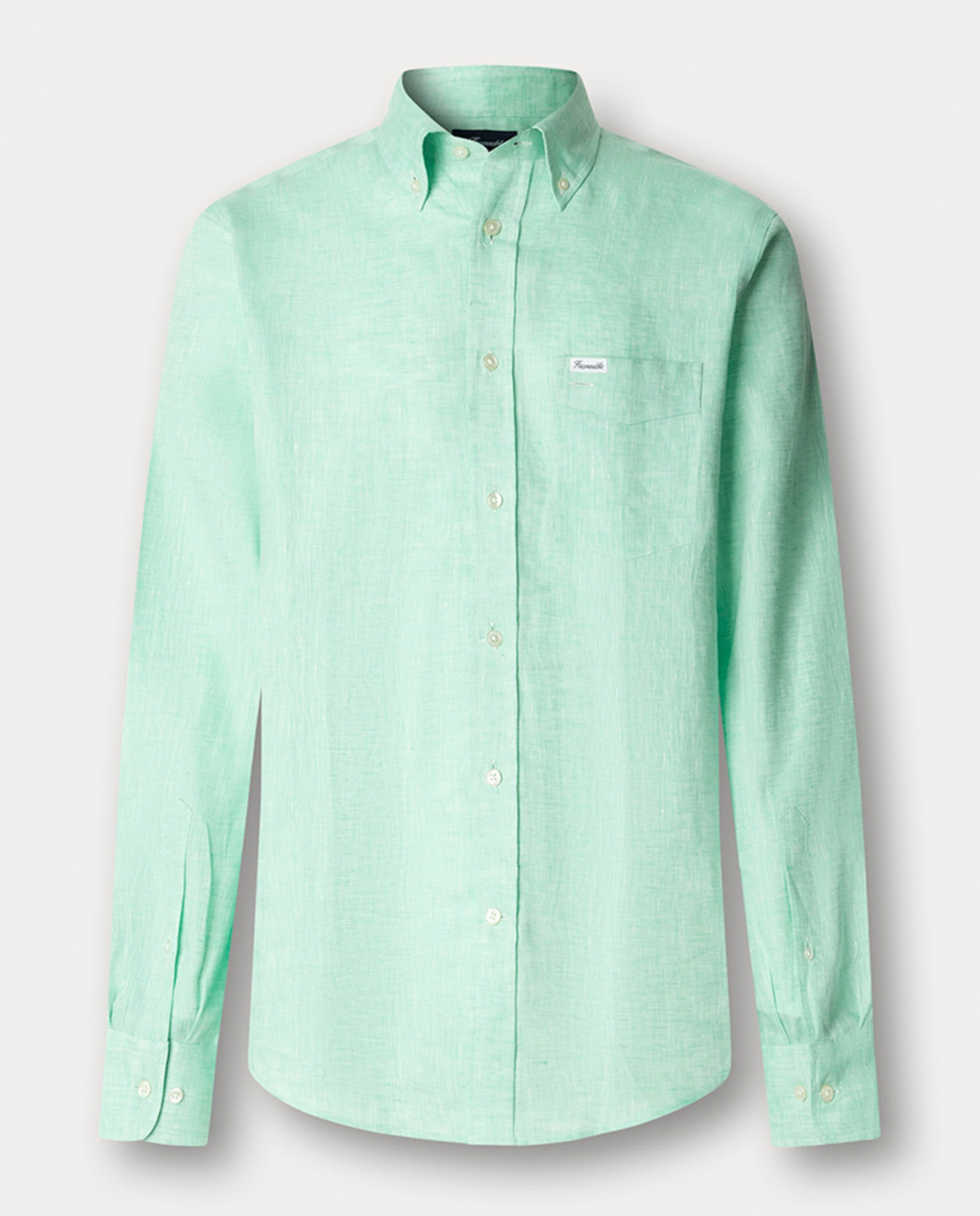 Imagem 0 de Camisa Lisa de Linho Fit Club