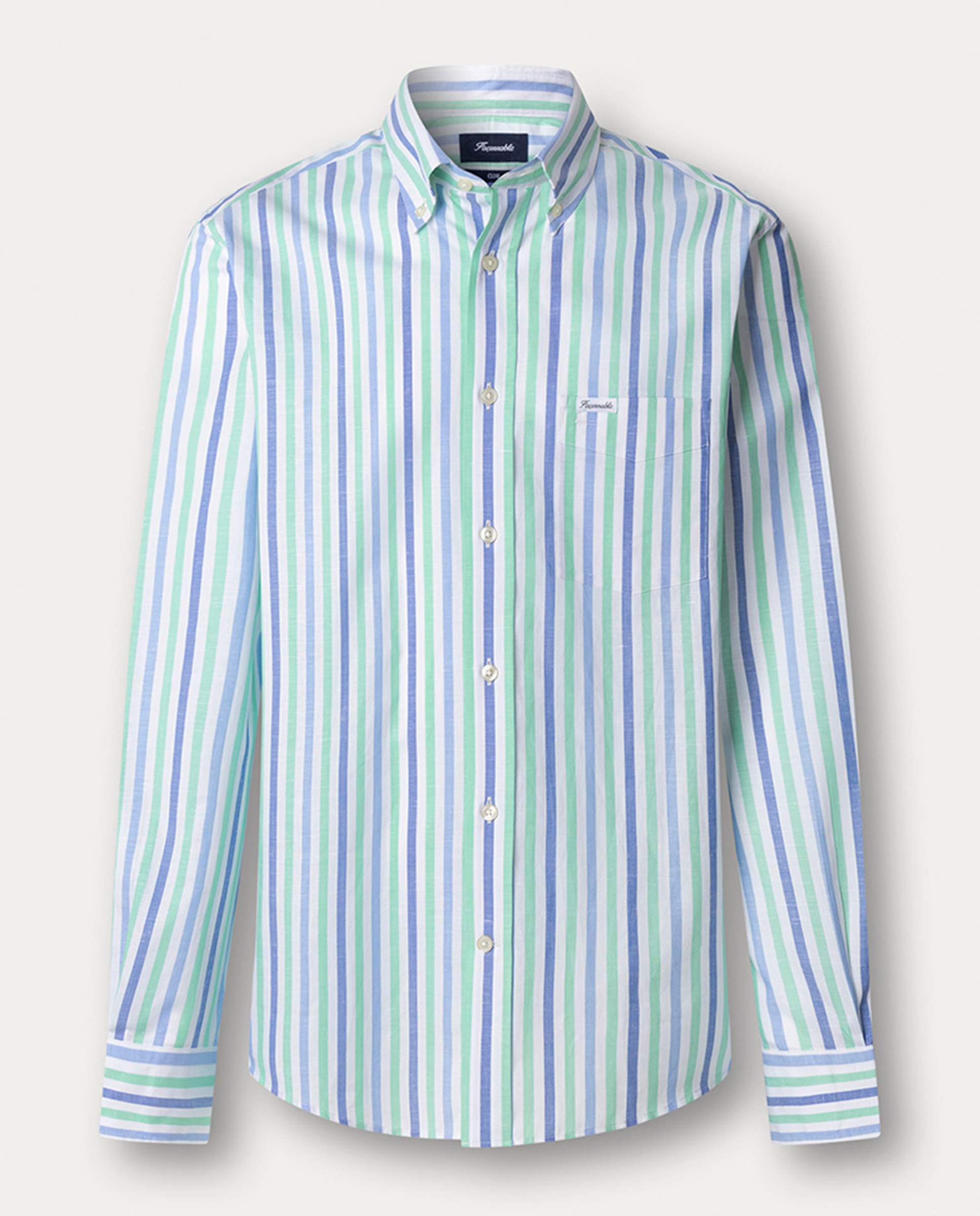 Imagem 0 de Camisa às Riscas Fit Club - Multicolor