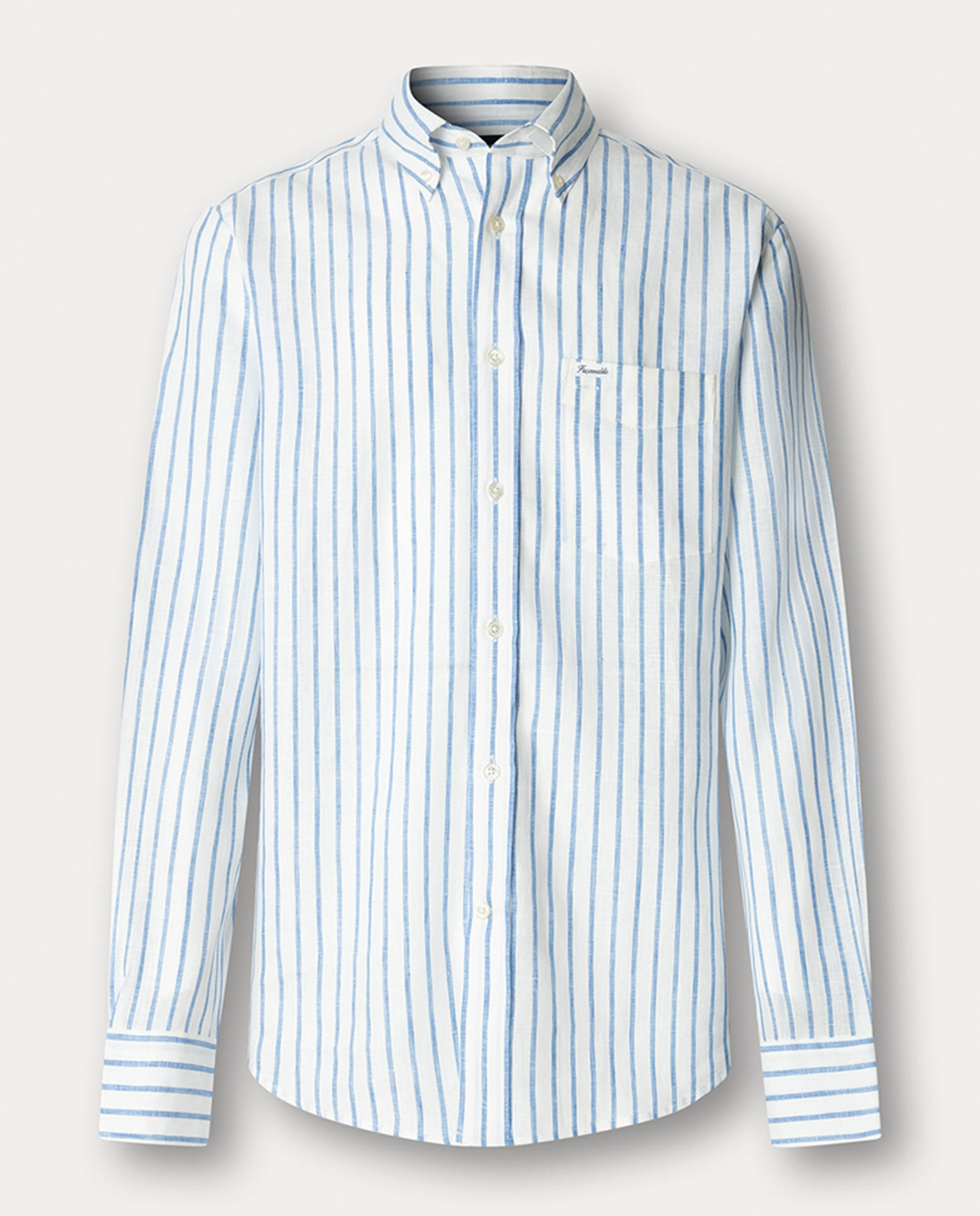 Imagem 0 de Camisa de Linho às Riscas Fit Club