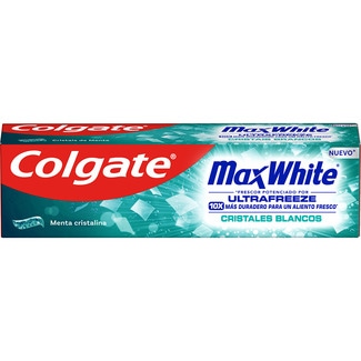 pasta de dientes Max White menta cristalina tubo 75 ml - Colgate
