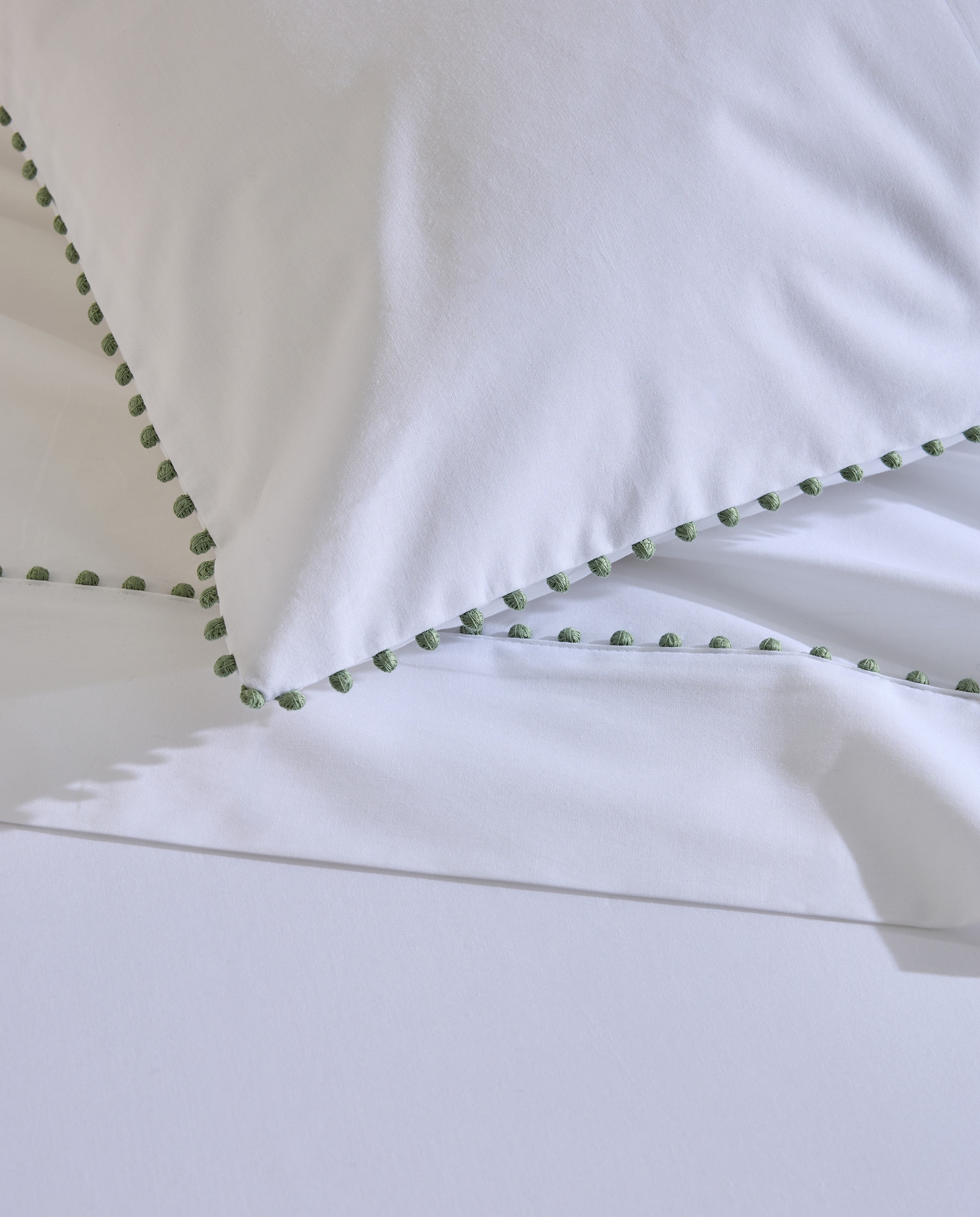 Conjunto de Lençóis de Algodão Denise Verde-3