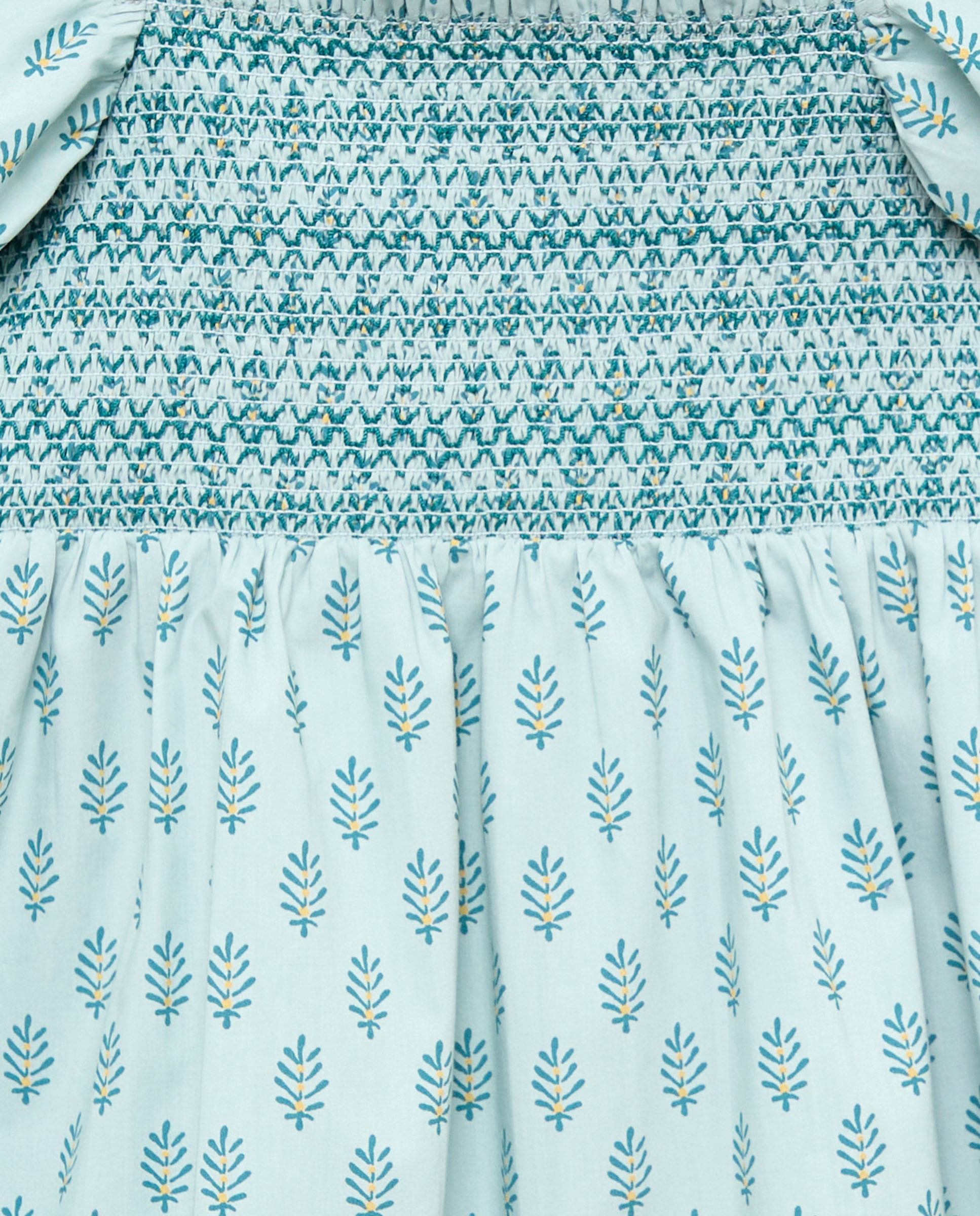 Vestido niña con smock Jabón-3