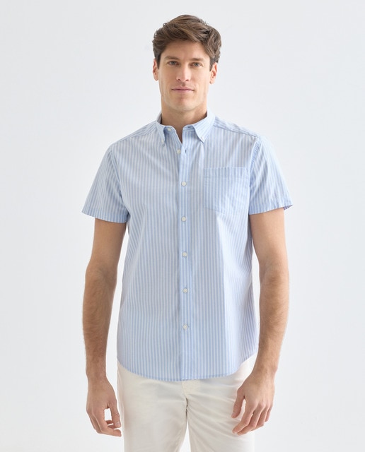 Imagen 0 de Camisa sport manga corta hombre popelín