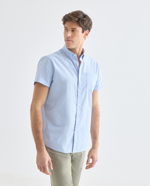 Imagen 0 de Camisa sport manga corta hombre popelín