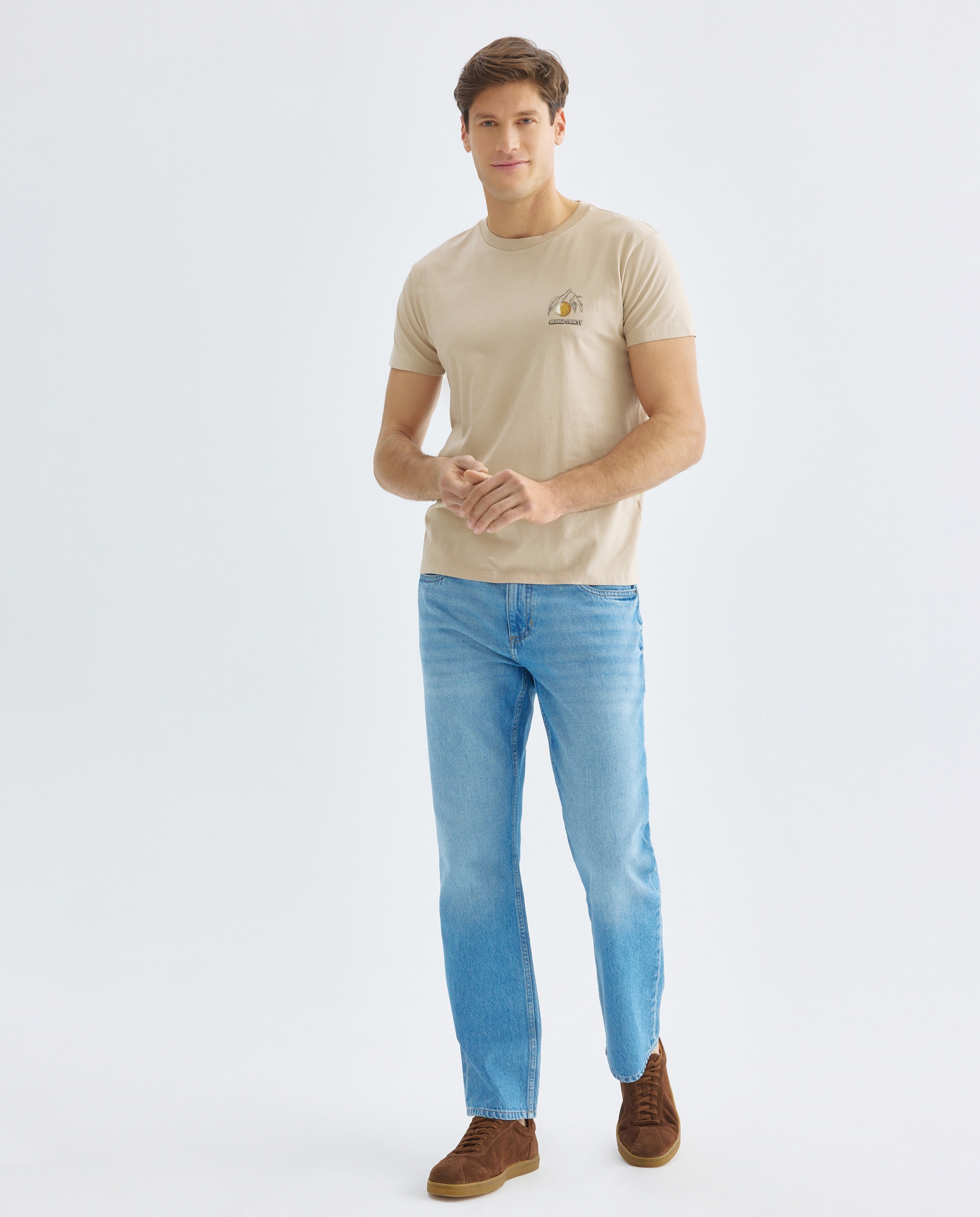 Imagen 0 de Pantalón vaquero hombre regular fit 100% algodón