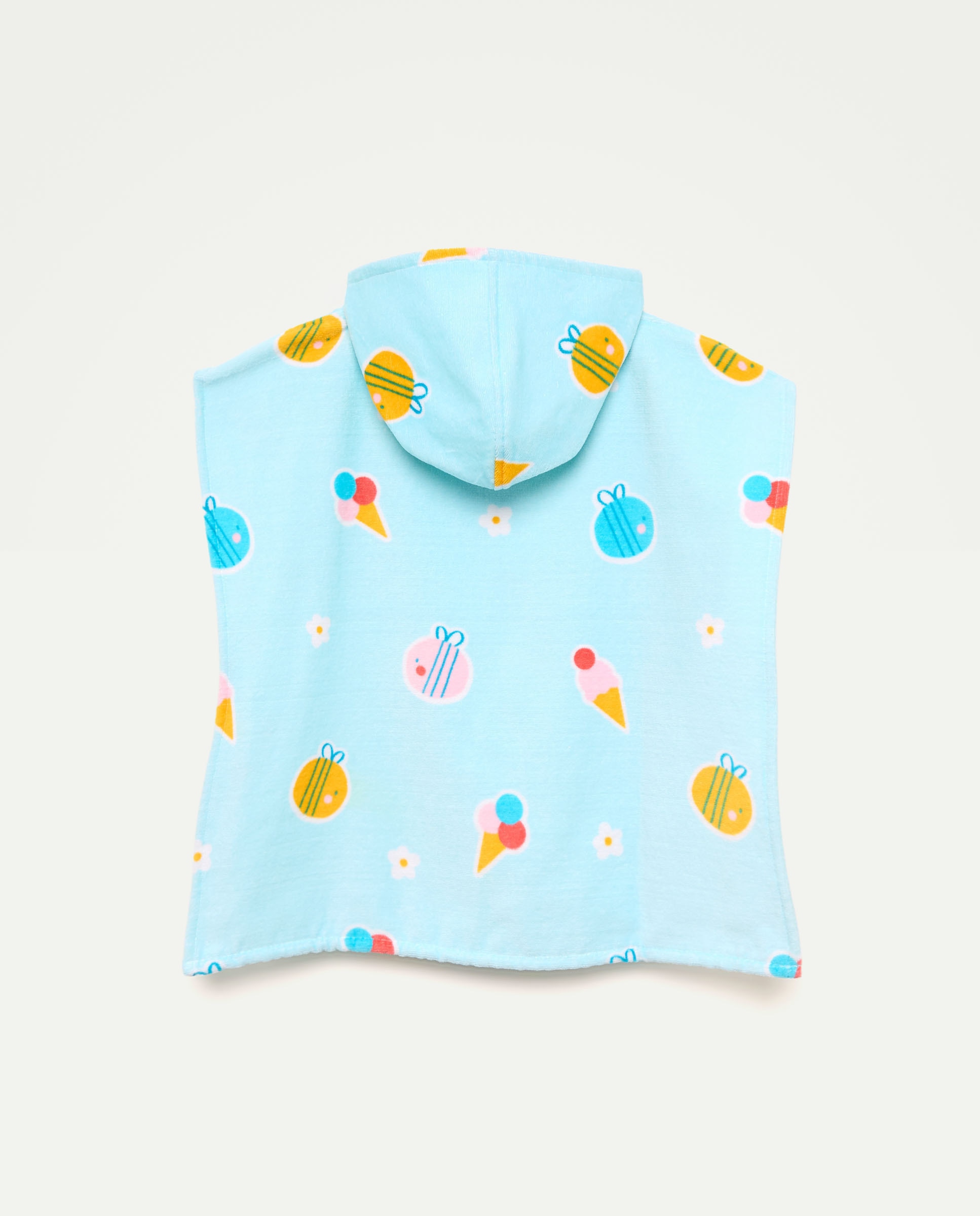 Capa de Banho Estampada de Bebé Baby El Corte Inglés Verde-2