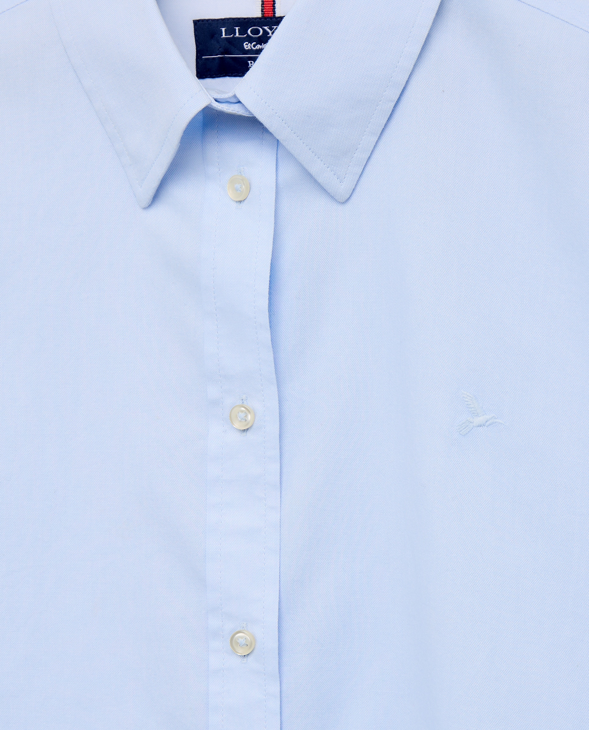 Camisa comprida com manga comprida 400 Azul-5