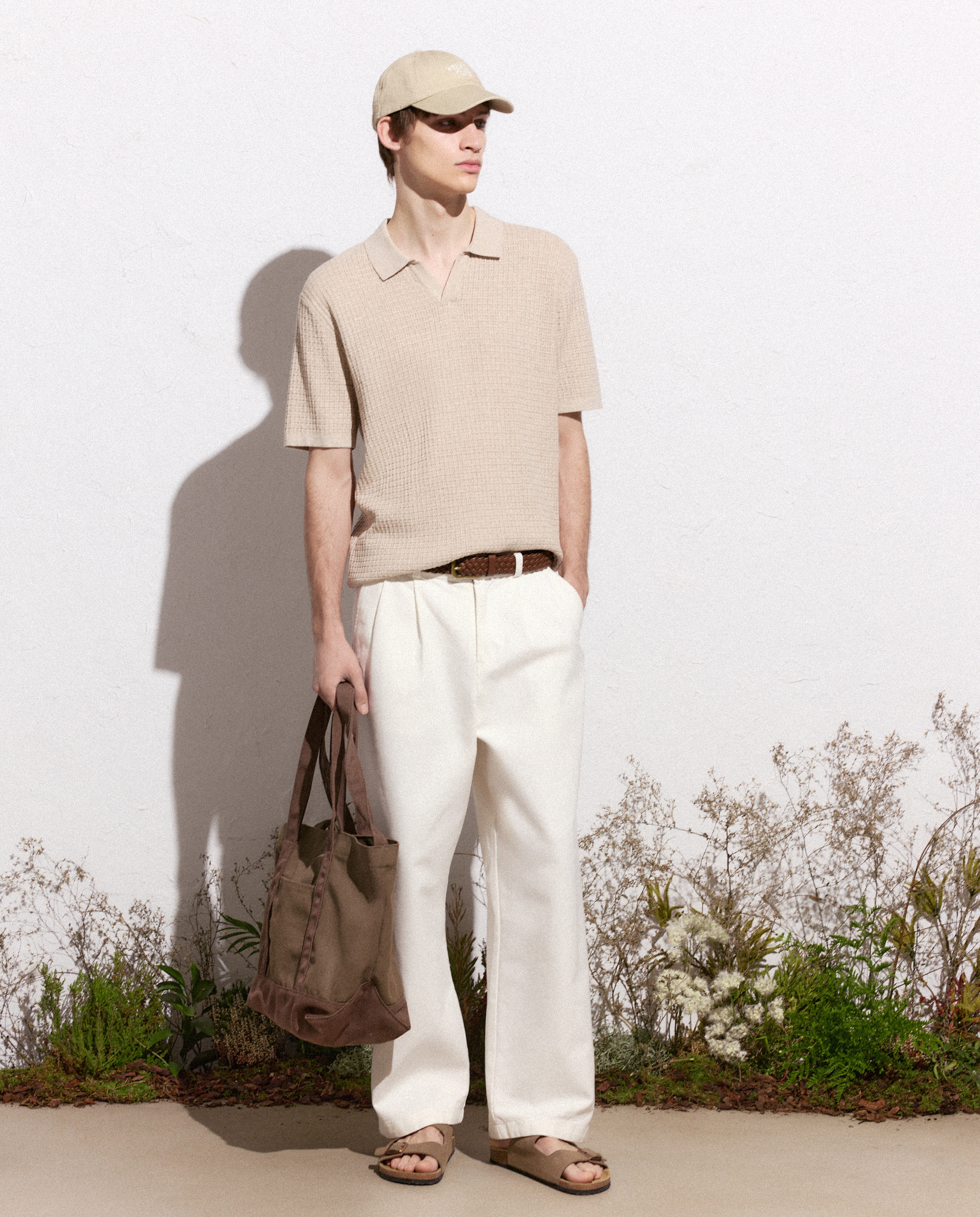 Imagem 0 de Polo de Tricot com Manga Curta e Estrutura