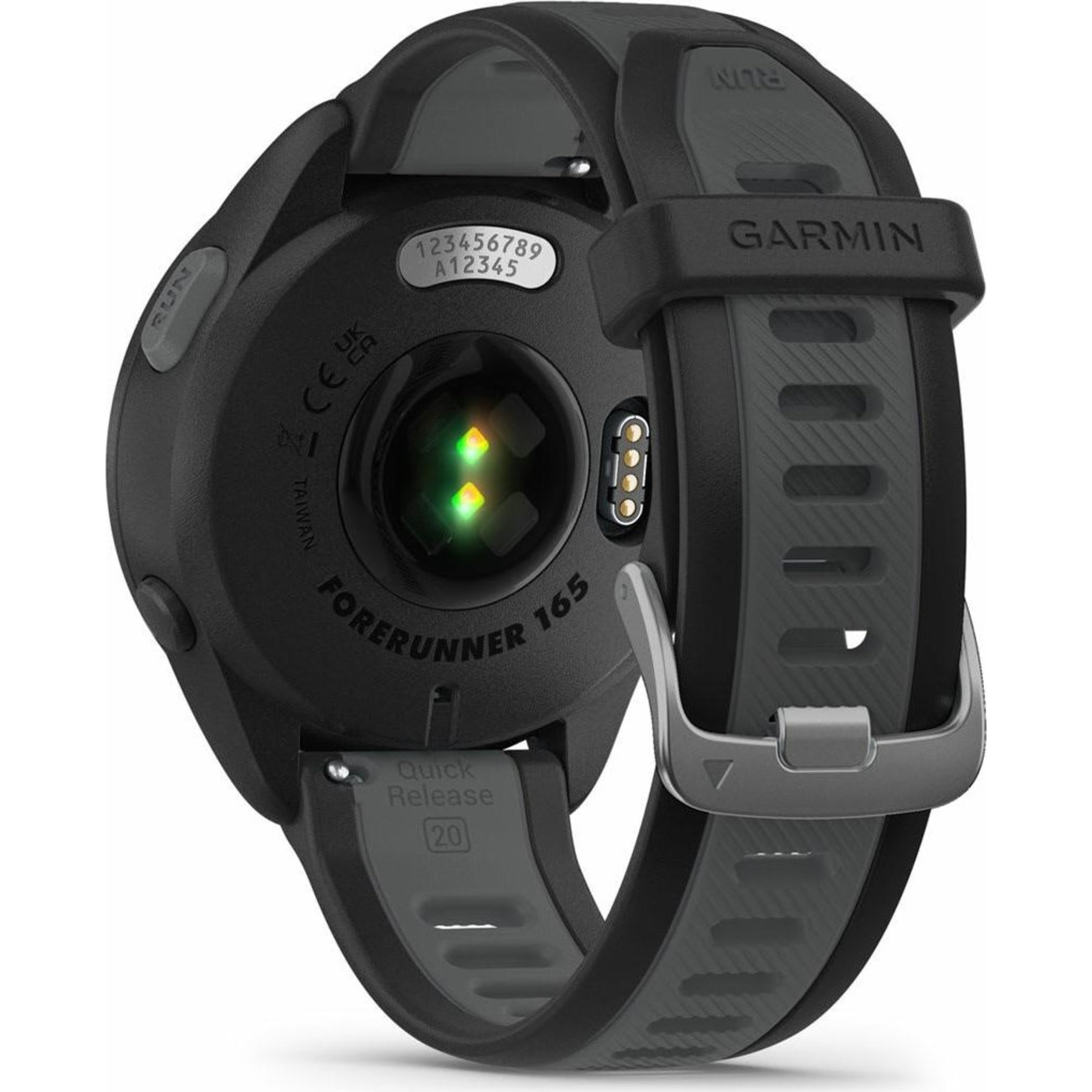 Relógio Smartwatch Forerunner 165 Music Preto / Cinzento-6