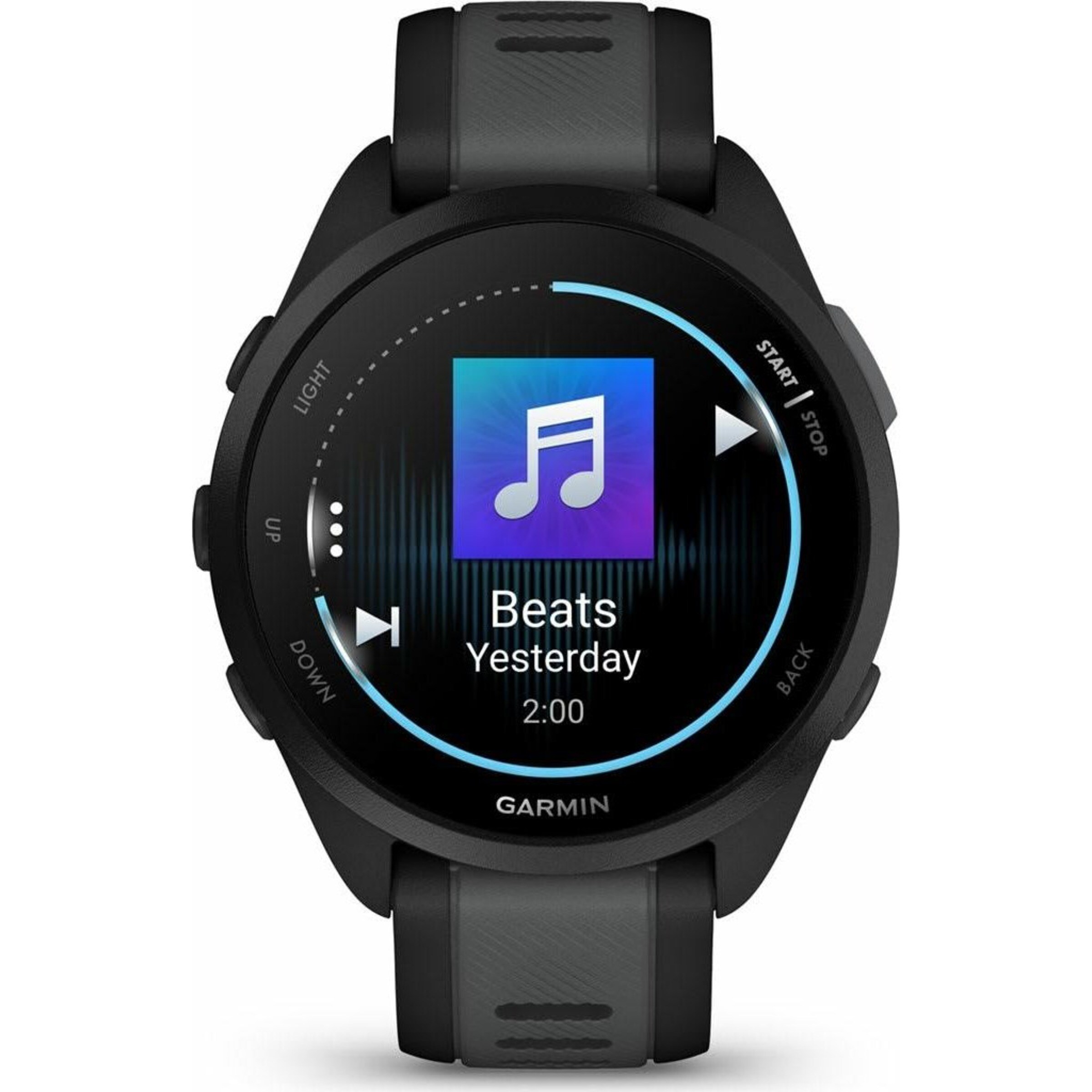 Relógio Smartwatch Forerunner 165 Music Preto / Cinzento-4