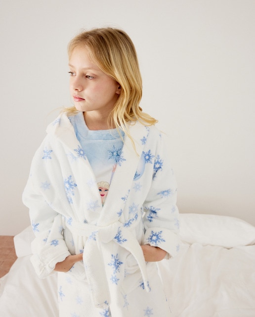 Imagem 0 de Roupão de Banho Liso com Fantasia Frozen