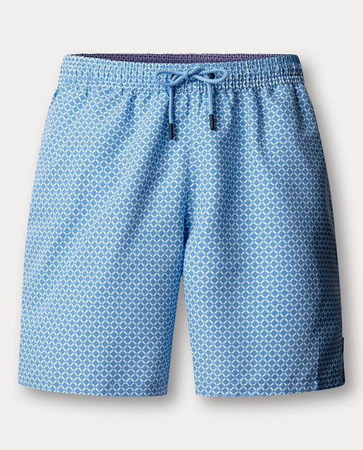 Imagem 0 de Calções de Banho com Estampado Geométrico Tamanhos Grandes