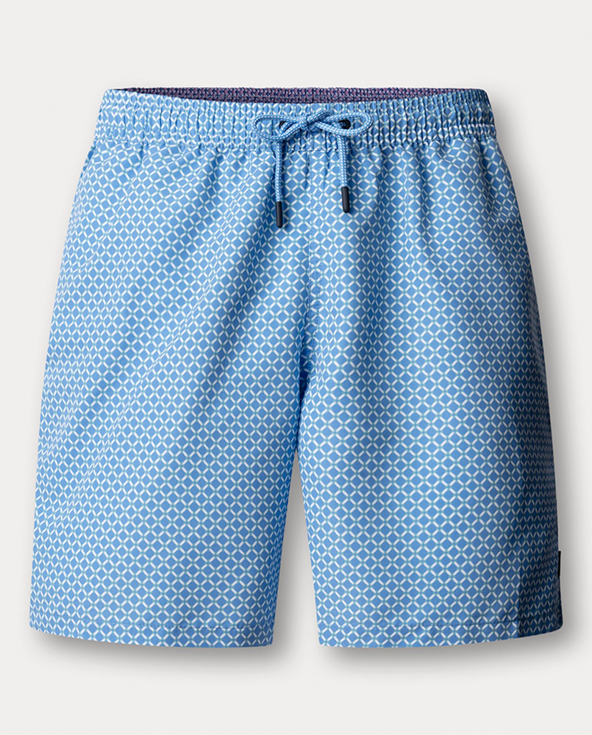 Imagem 0 de Calções de Banho com Estampado Geométrico Tamanhos Grandes