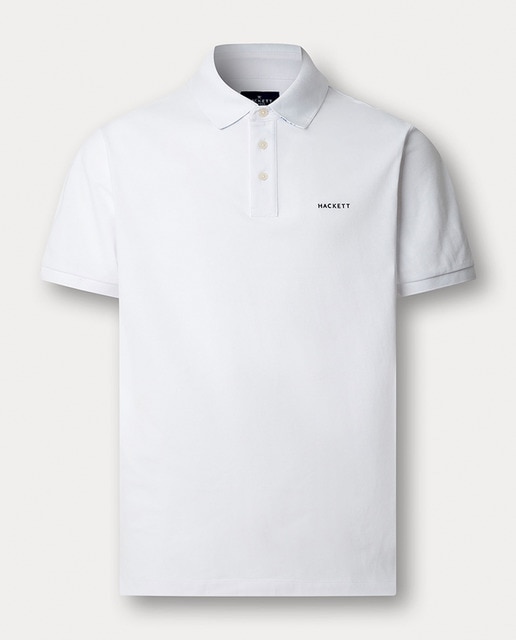 Imagem 0 de Polo de Manga Curta com Contraste Abaixo do Colarinho Tamanhos Grandes