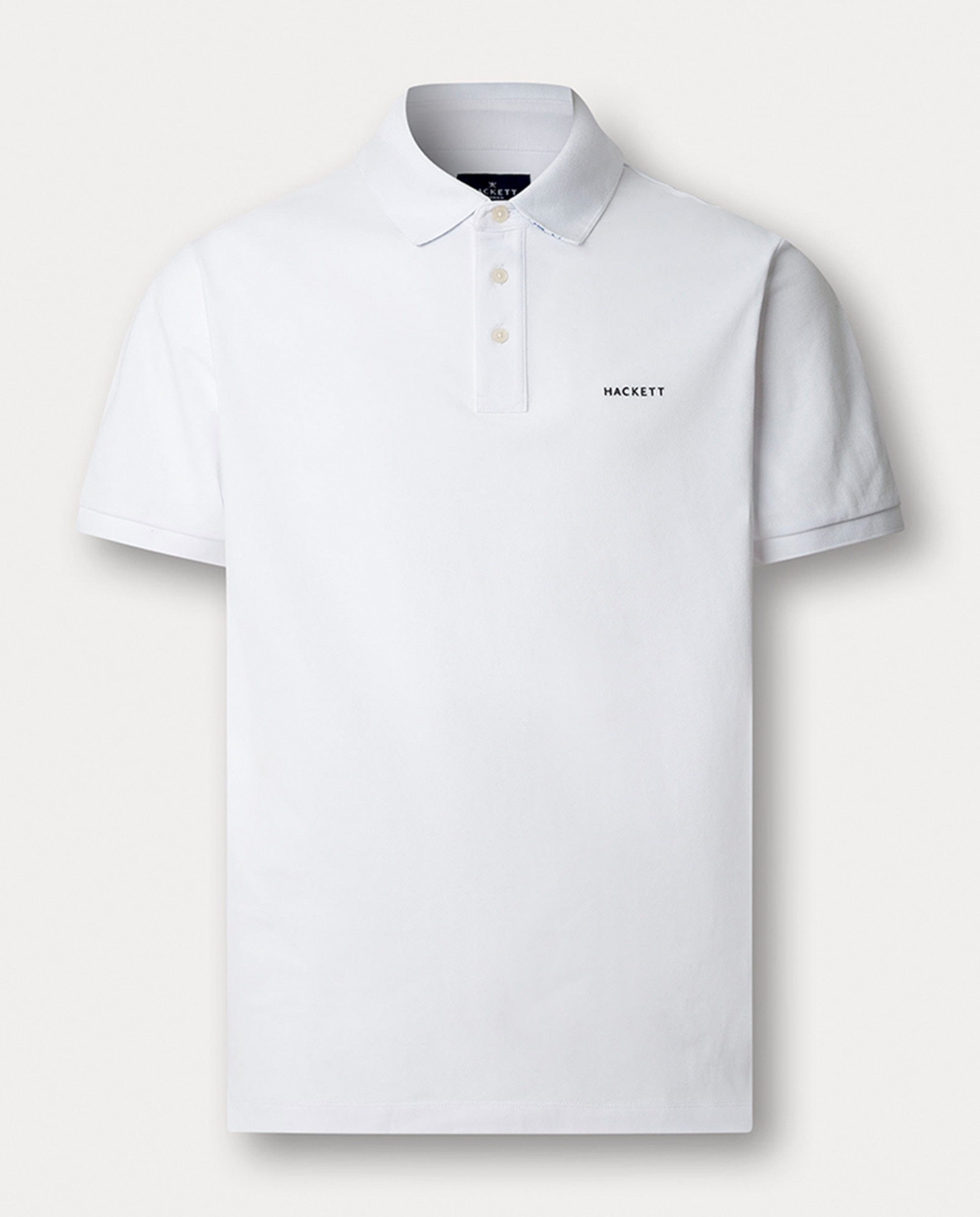 Imagem 0 de Polo de Manga Curta com Contraste Abaixo do Colarinho Tamanhos Grandes