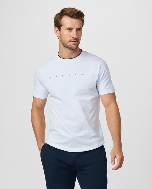 Imagem 0 de T-shirt de Manga Curta com Logótipo no Peito Tamanhos Grandes