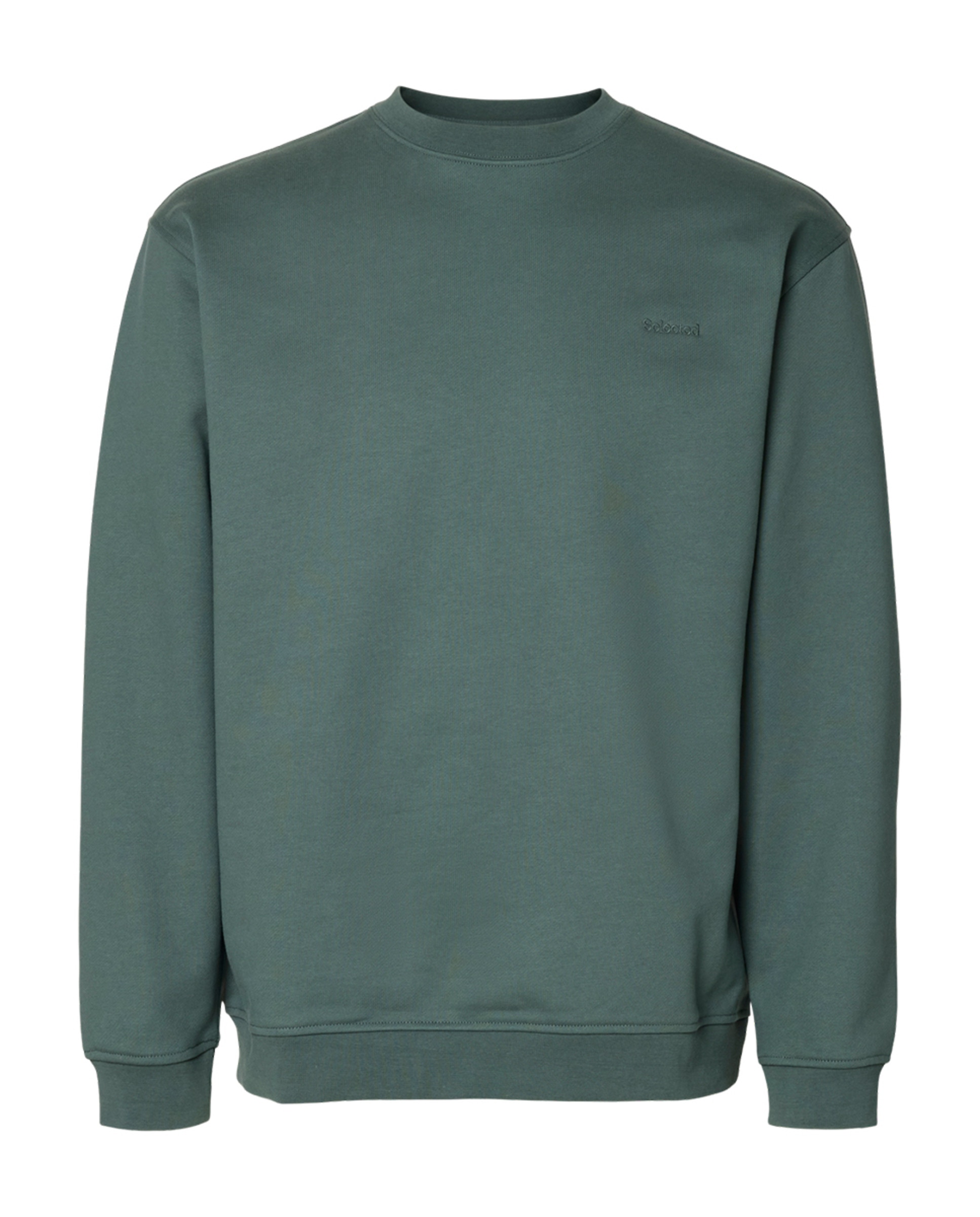 Sweatshirt sem Capuz Verde-claro-4