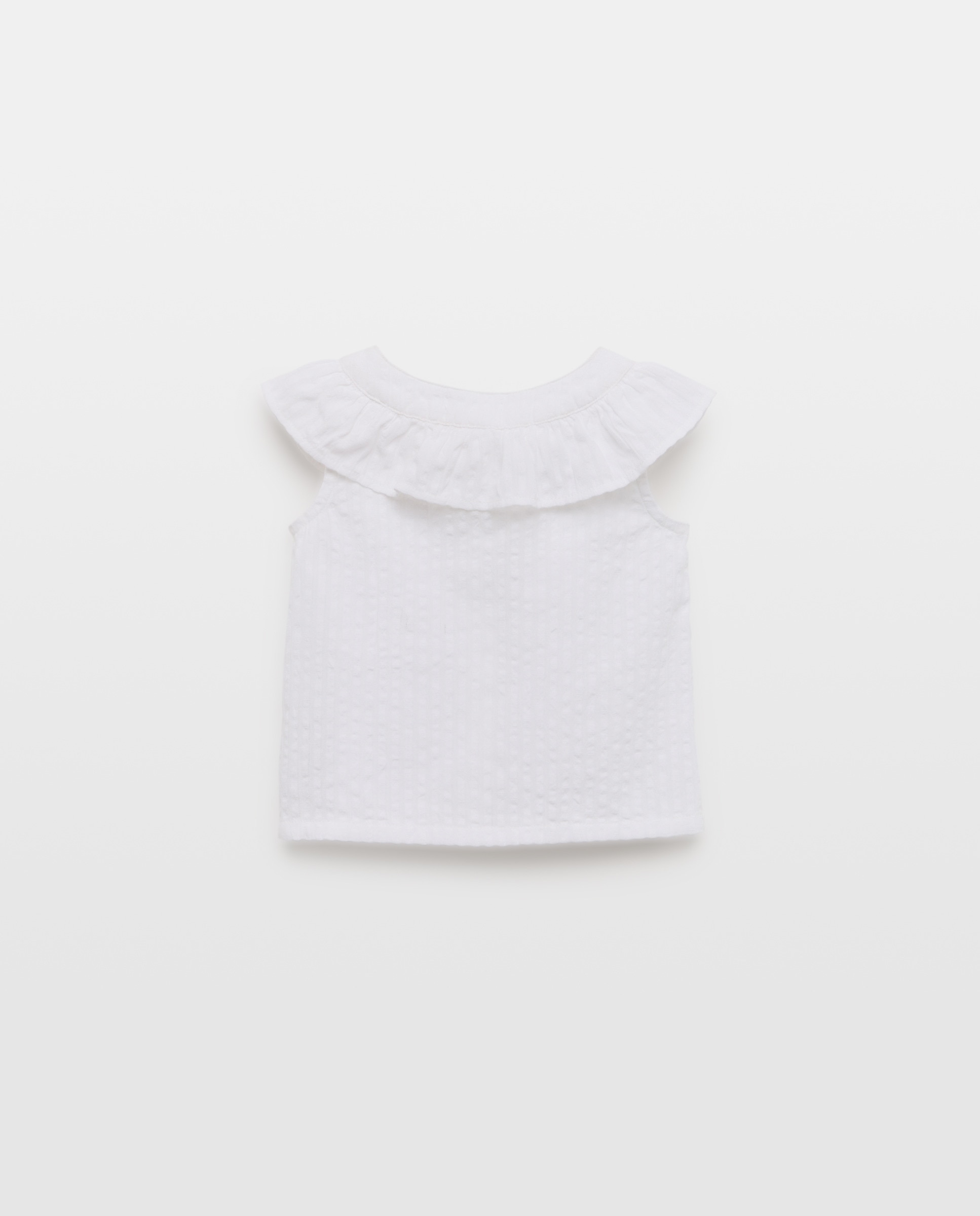 Blusa bebé niña estampada Blanco-2