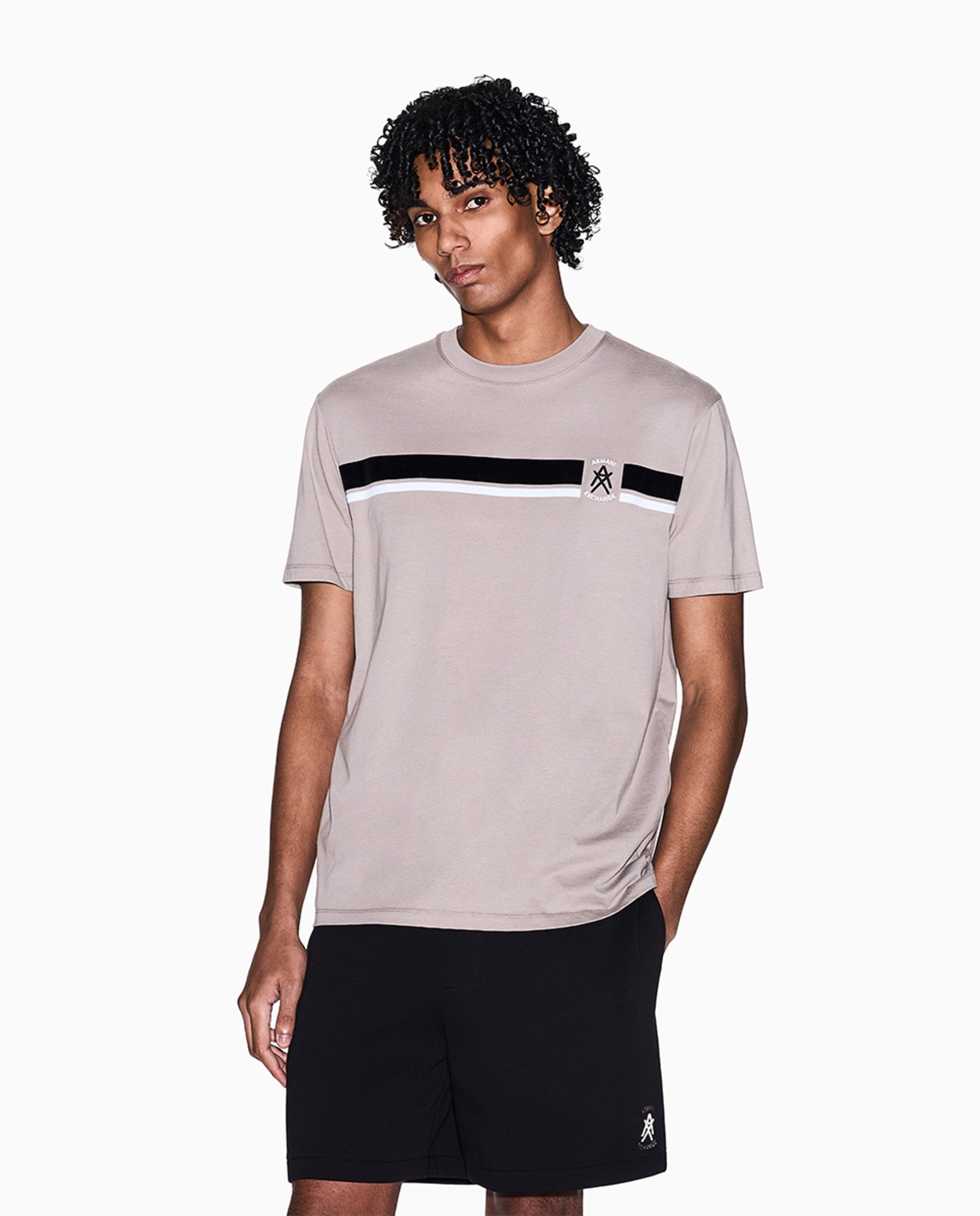 Imagem 0 de T-shirt Regular Fit com Manga Curta