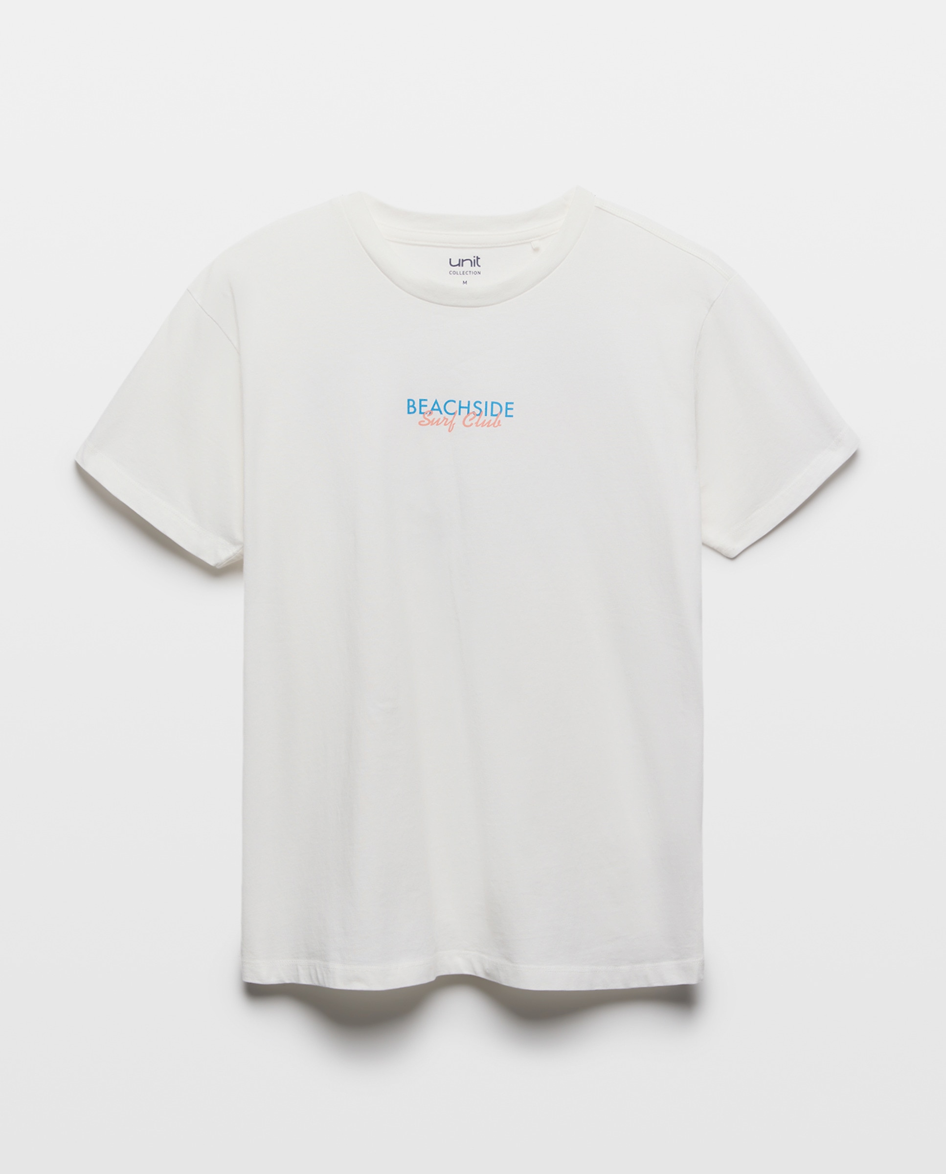Camiseta de hombre manga corta BEACHSIDE SURF CLUB 120 Crudo-4