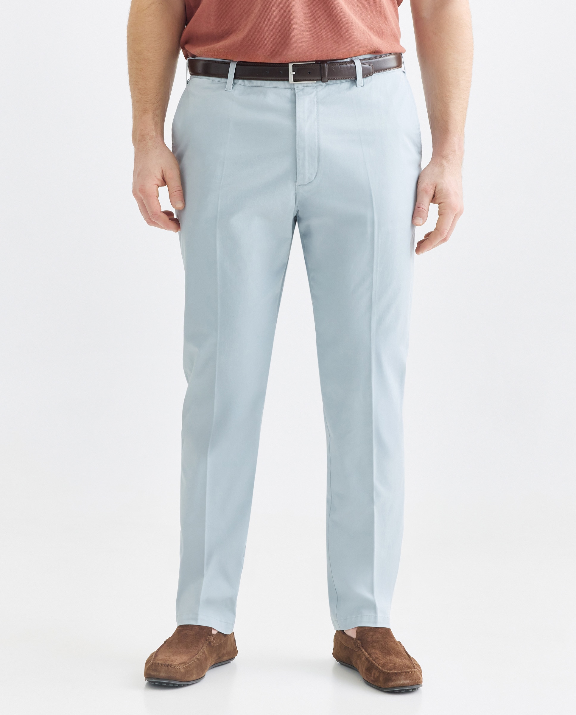 Calças Desportivas Slim Fit Tamanhos Grandes Azul-2
