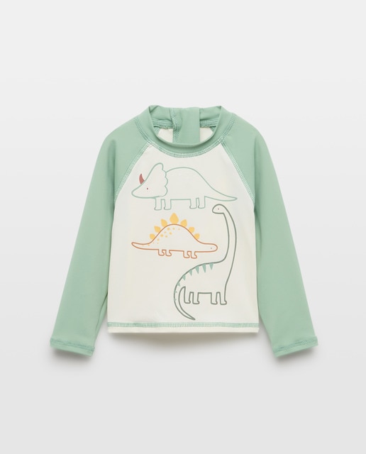 Imagem 0 de T-shirt de Banho de Bebé UPF50+ com Desenhos