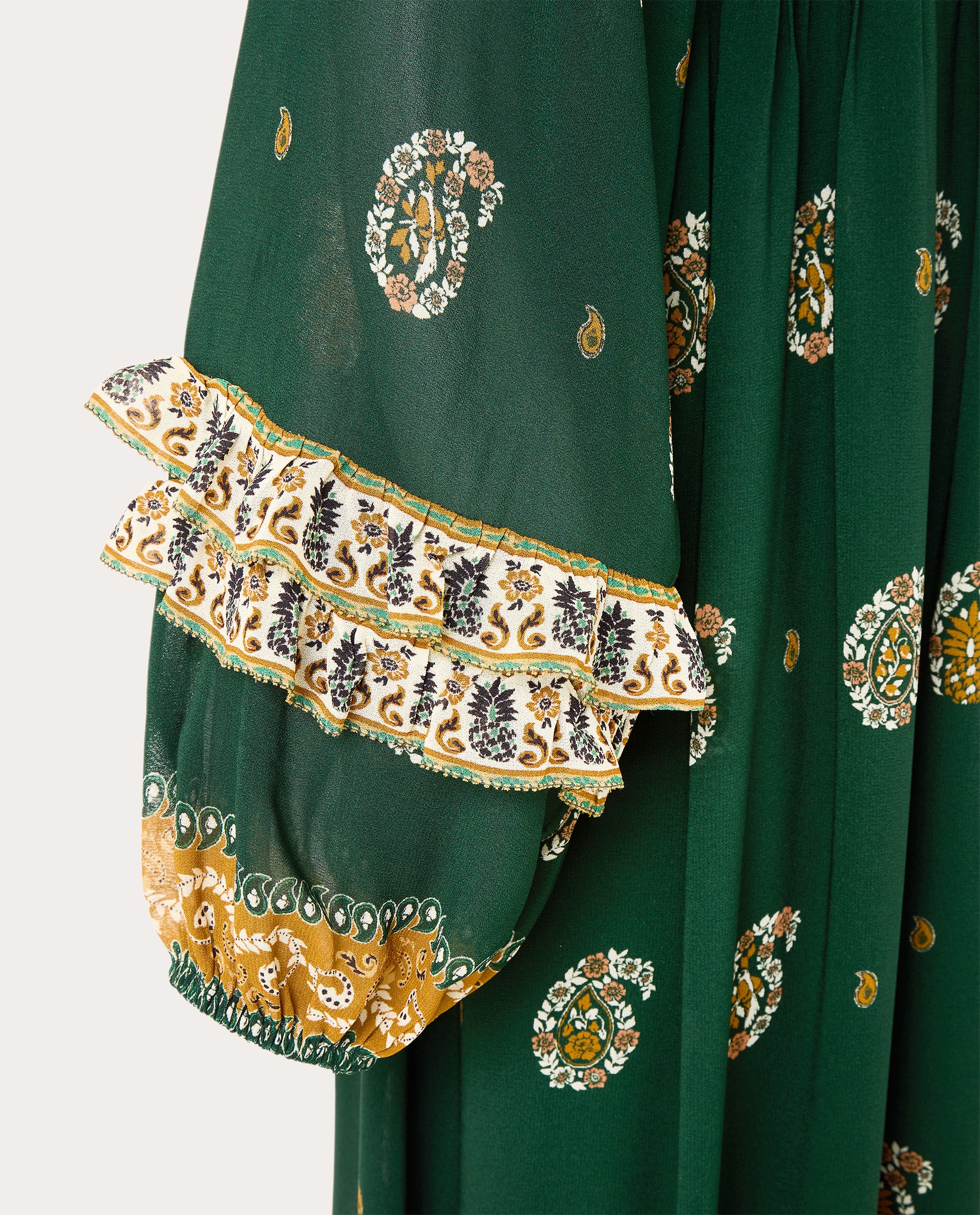 Vestido largo Ayla Verde-4