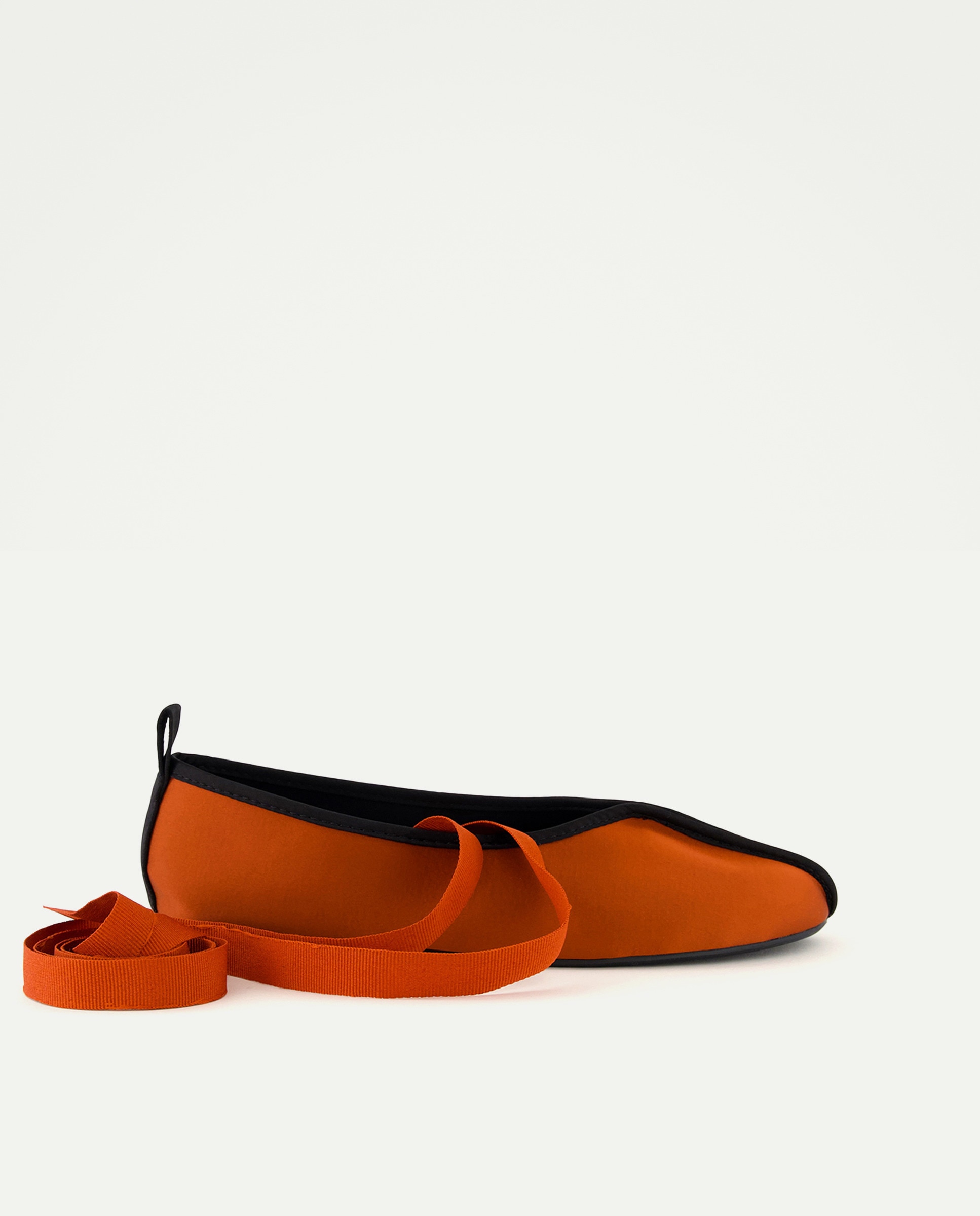 Imagen 0 de Bailarina raso  cinta lace up