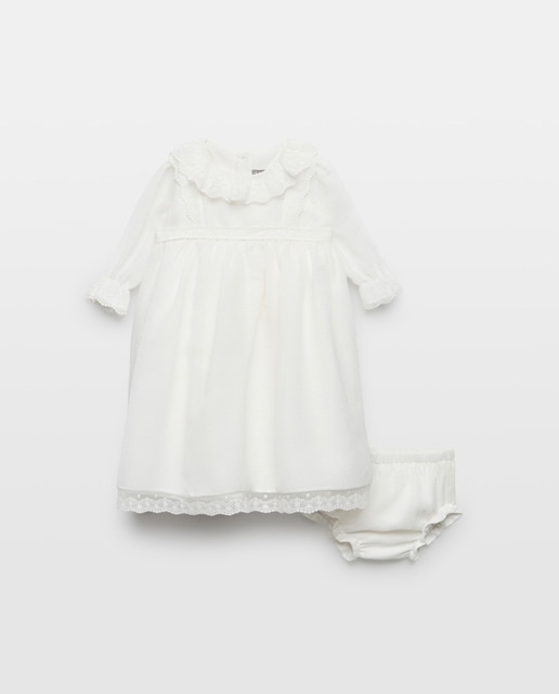 Imagem 0 de Cueiro de Bebé com Manga Comprida e Estrutura com Renda