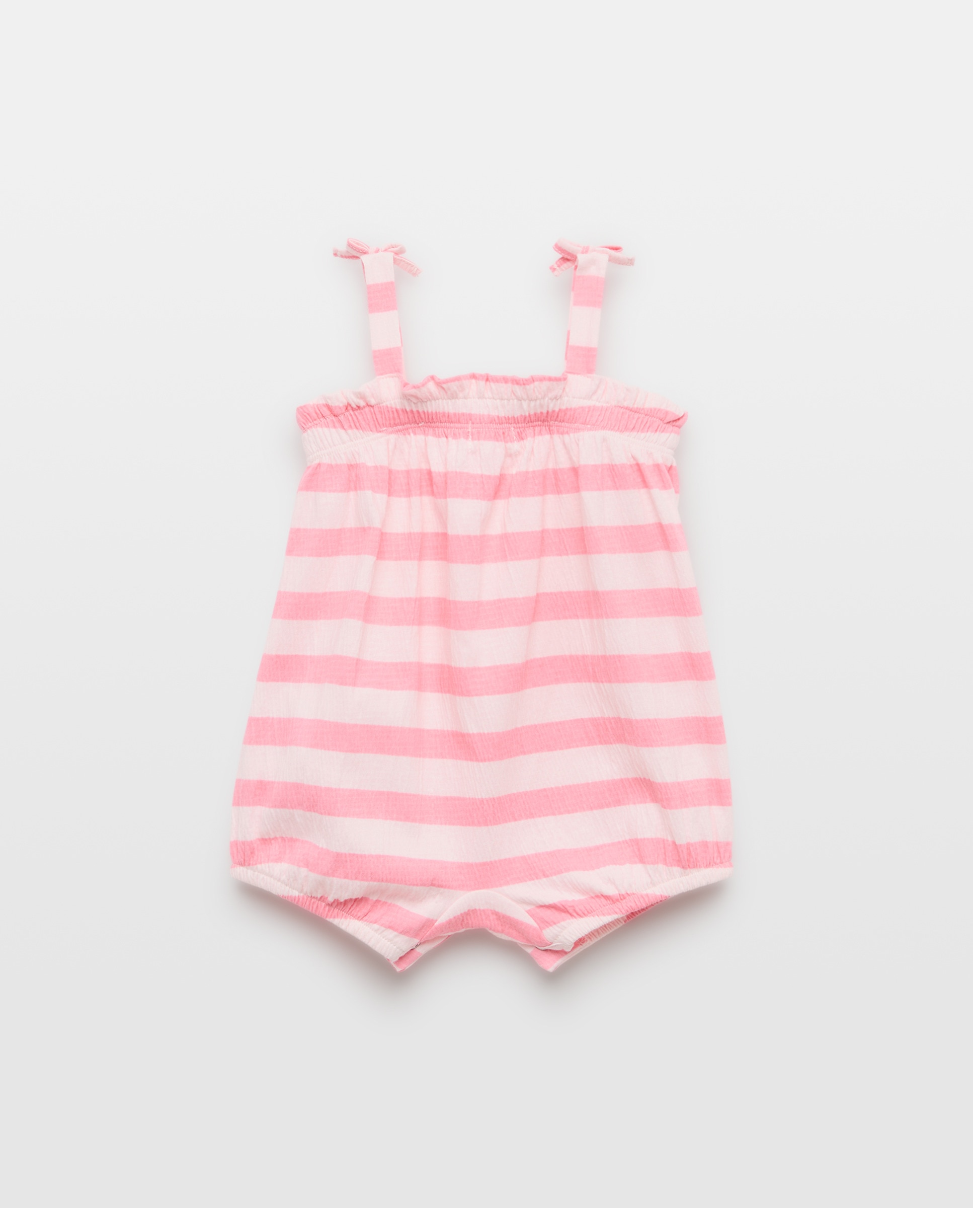 Babygrow Curto de Alças de Bebé Cotton Juice Vermelho-1