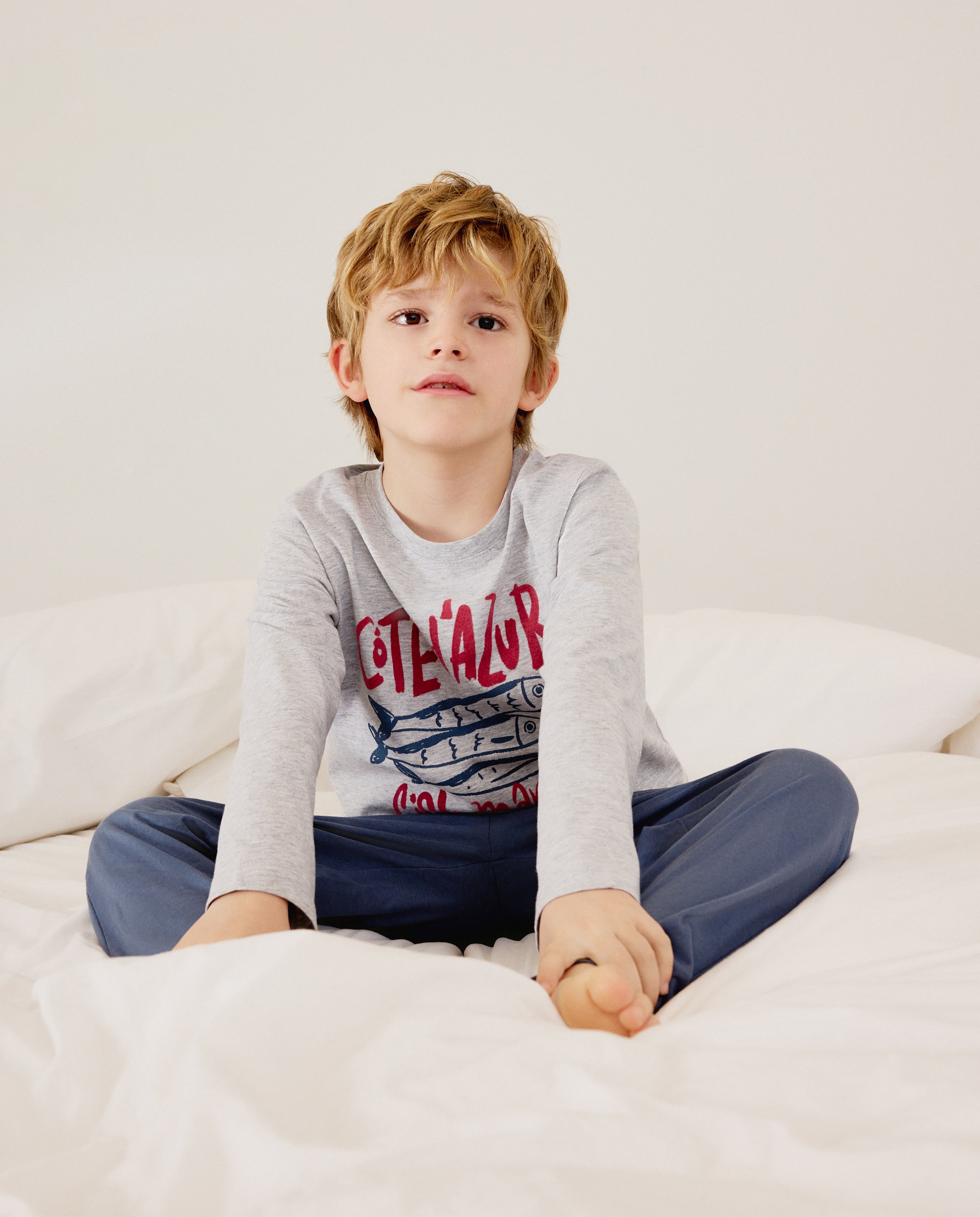 Imagem 0 de Pijama de Malha com Estampado de Fantasia