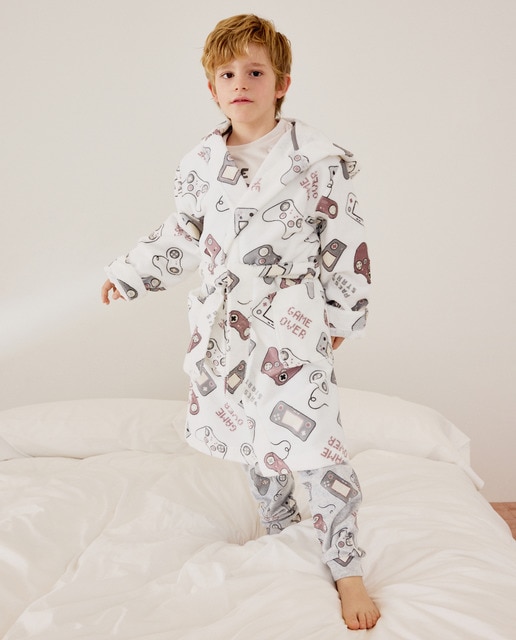 Imagem 0 de Roupão de Banho com Estampado