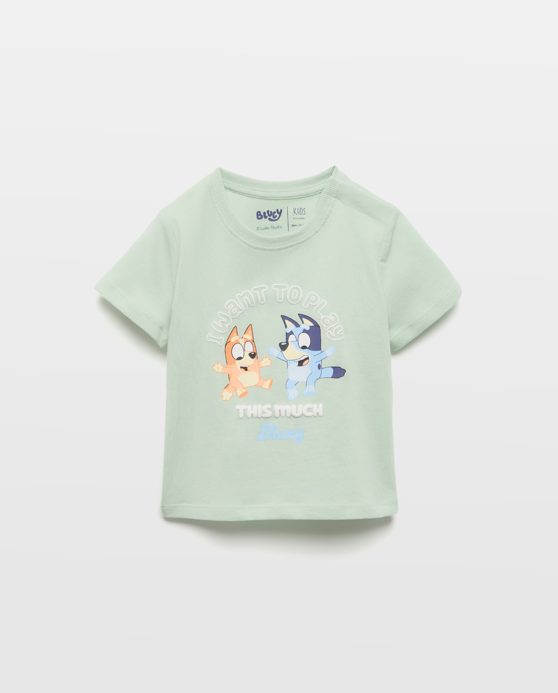 Imagem 0 de T-shirt de Manga Curta Bluey de Bebé