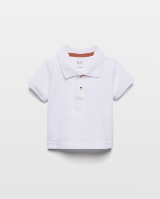 Imagem 0 de Polo Básico de Bebé com Manga Curta