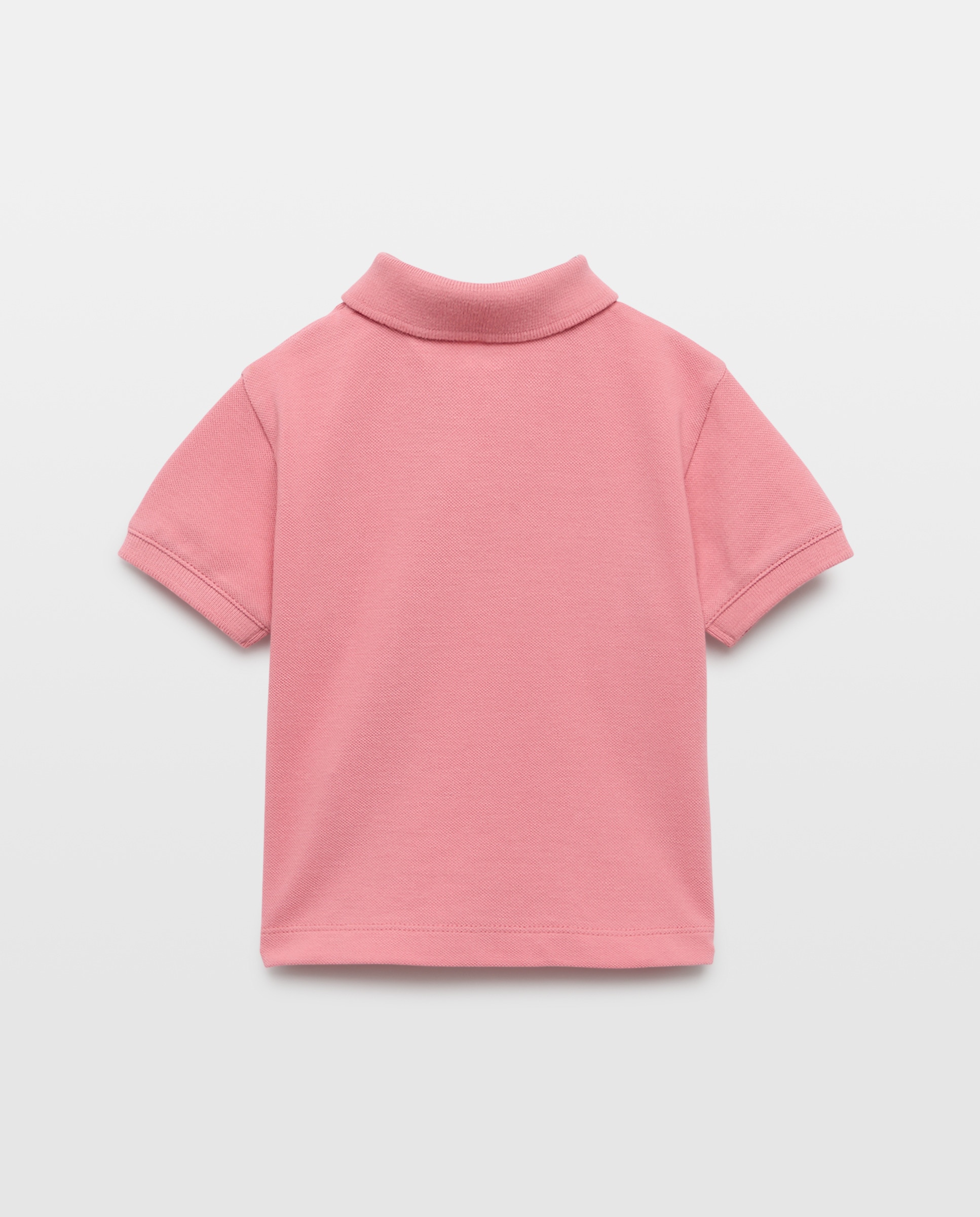 Polo de bebé piqué manga corta 630 Coral-2