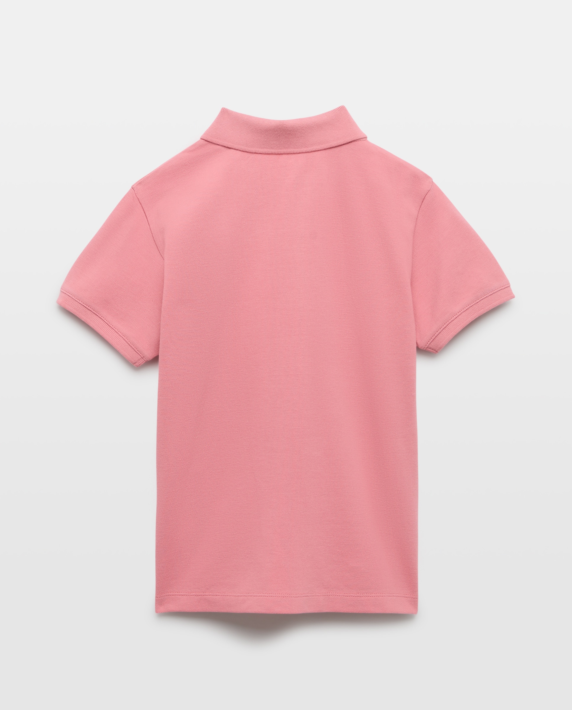 Polo de niño piqué manga corta 630 Coral-2
