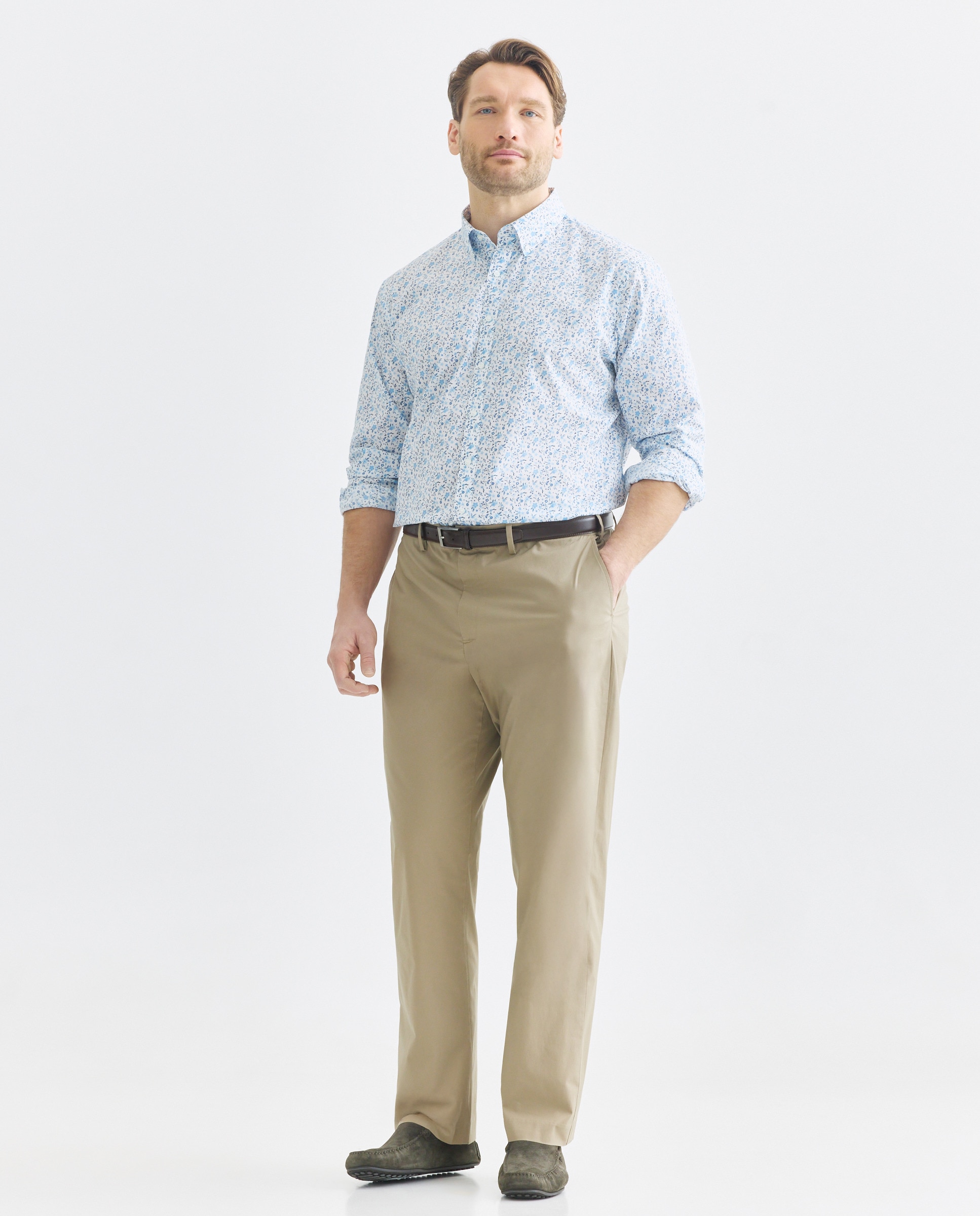 Camisa Non Iron Tamanhos Grandes Estampado-2