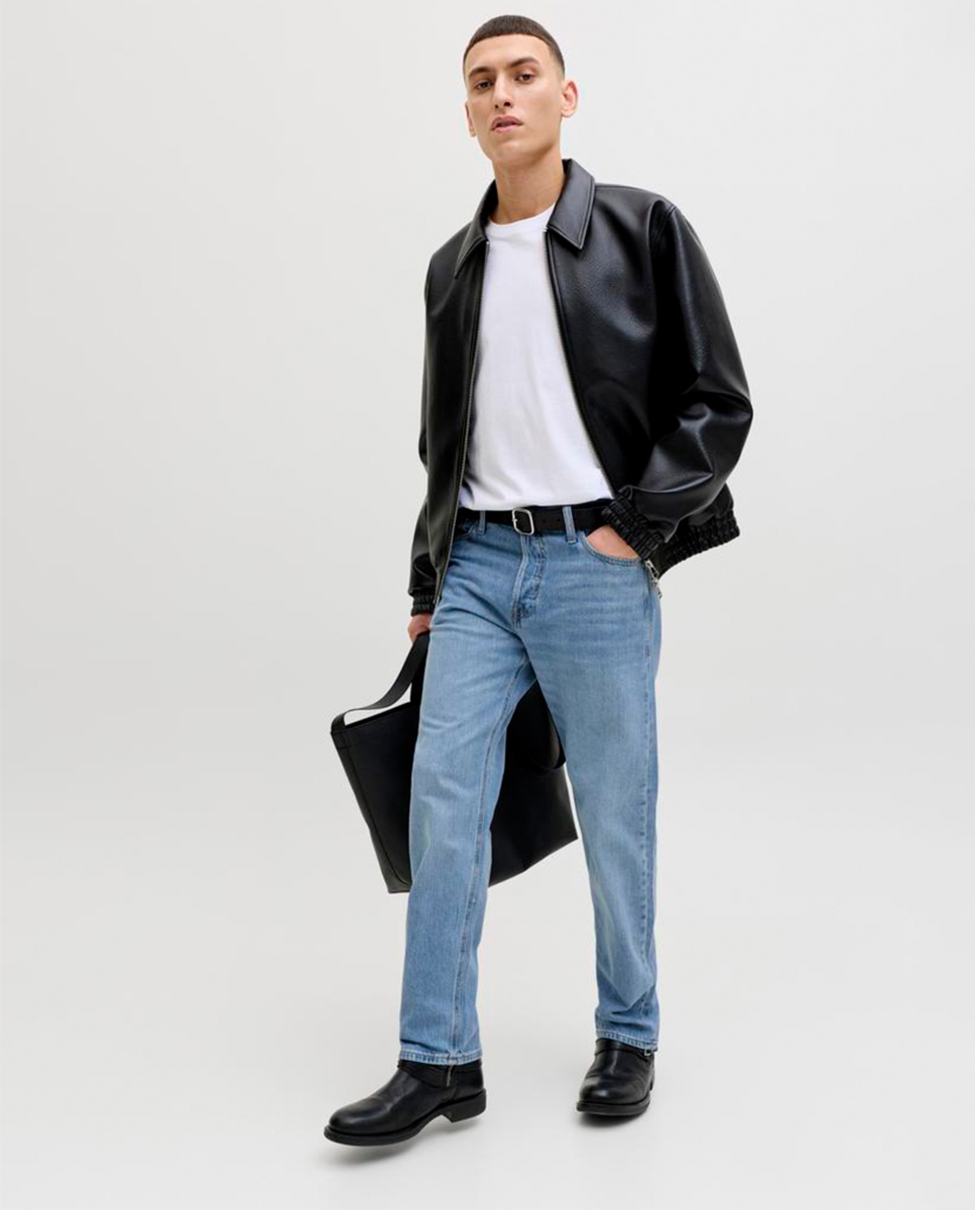 Jeans Relaxed Fit Azul-8