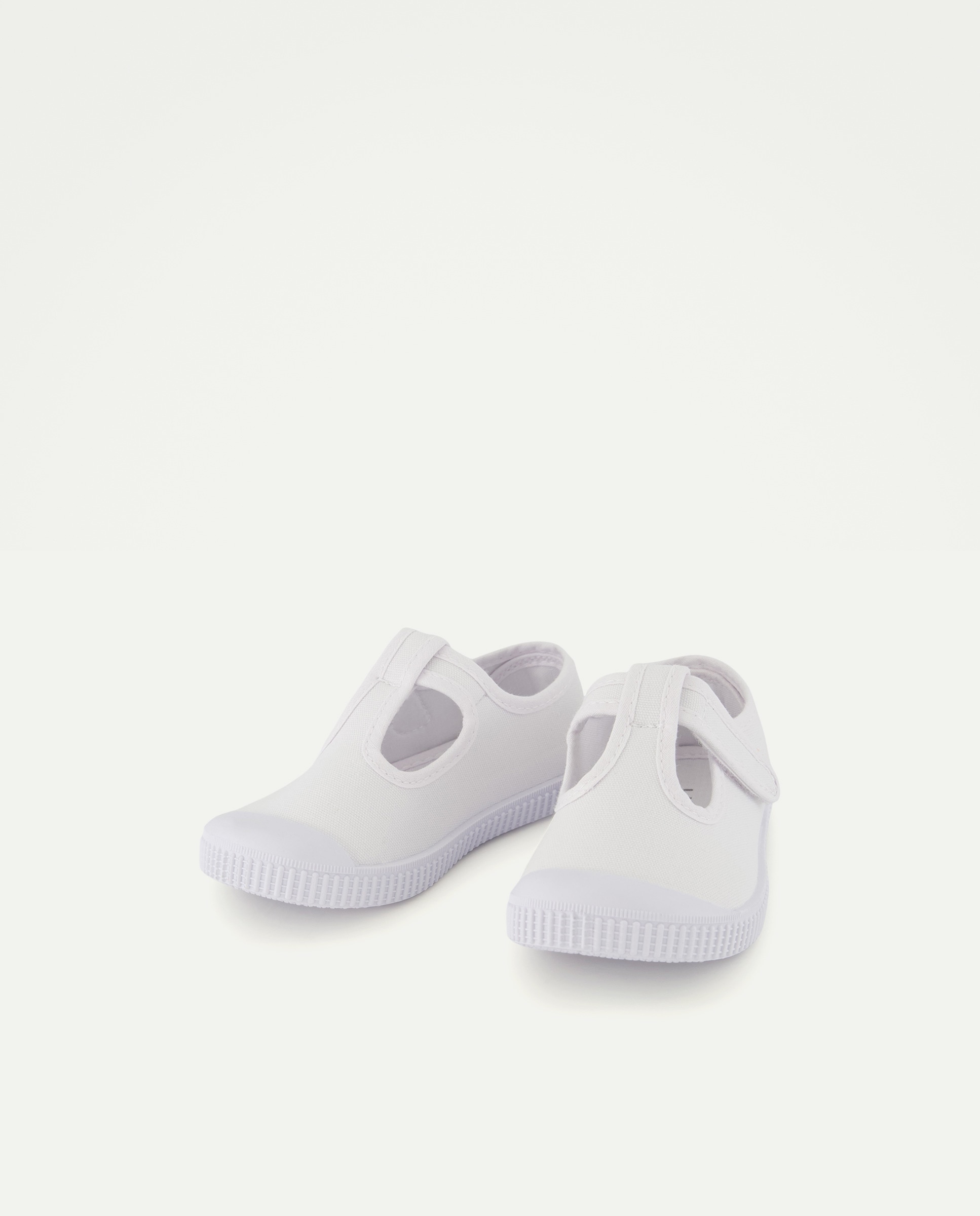 Lona bebés pepito suela flexible Blanco-2