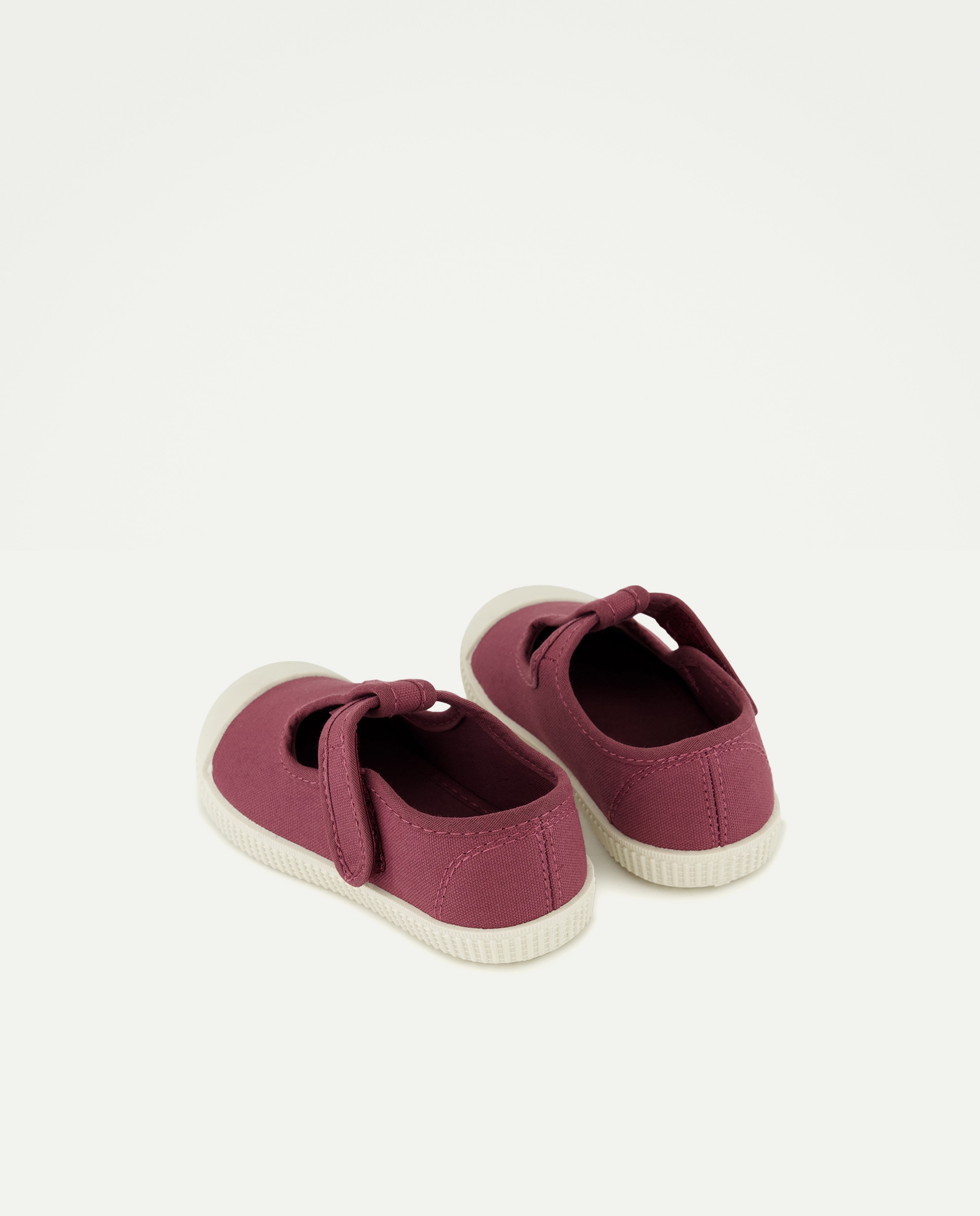 Lona bebés pepito suela flexible Morado-3