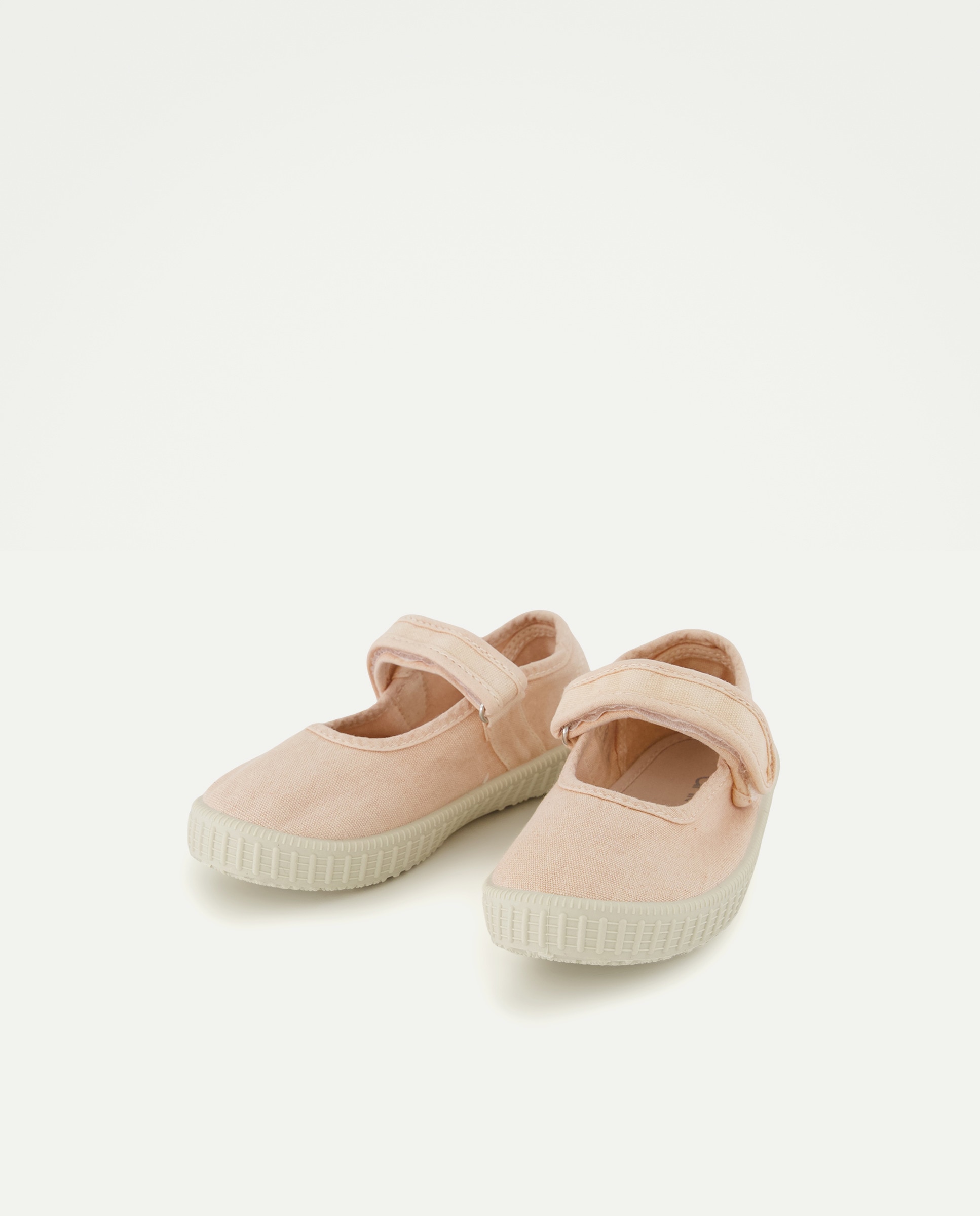 Lona bebés merceditas suela flexible 220 Rosa palo-2