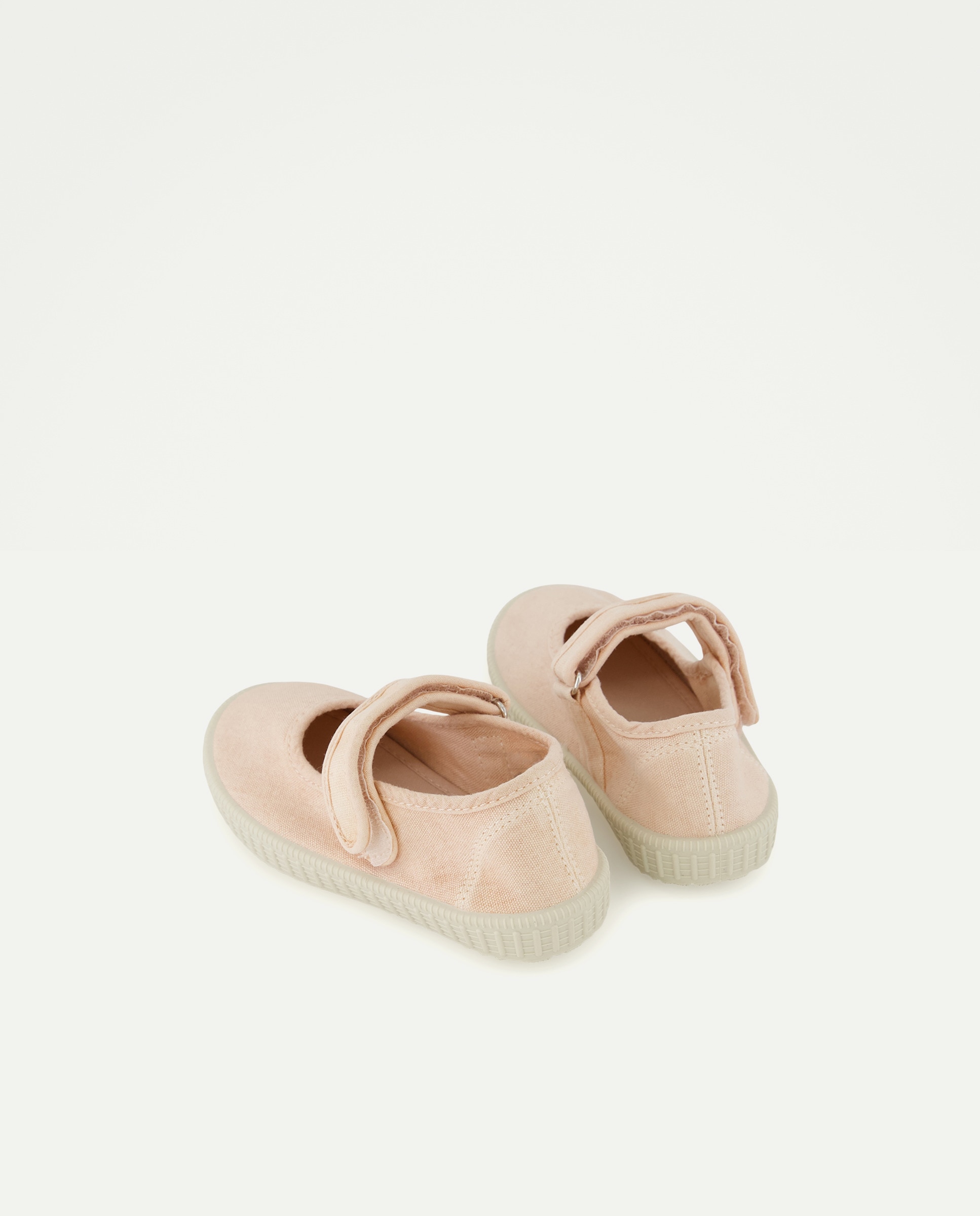 Lona bebés merceditas suela flexible 220 Rosa palo-3