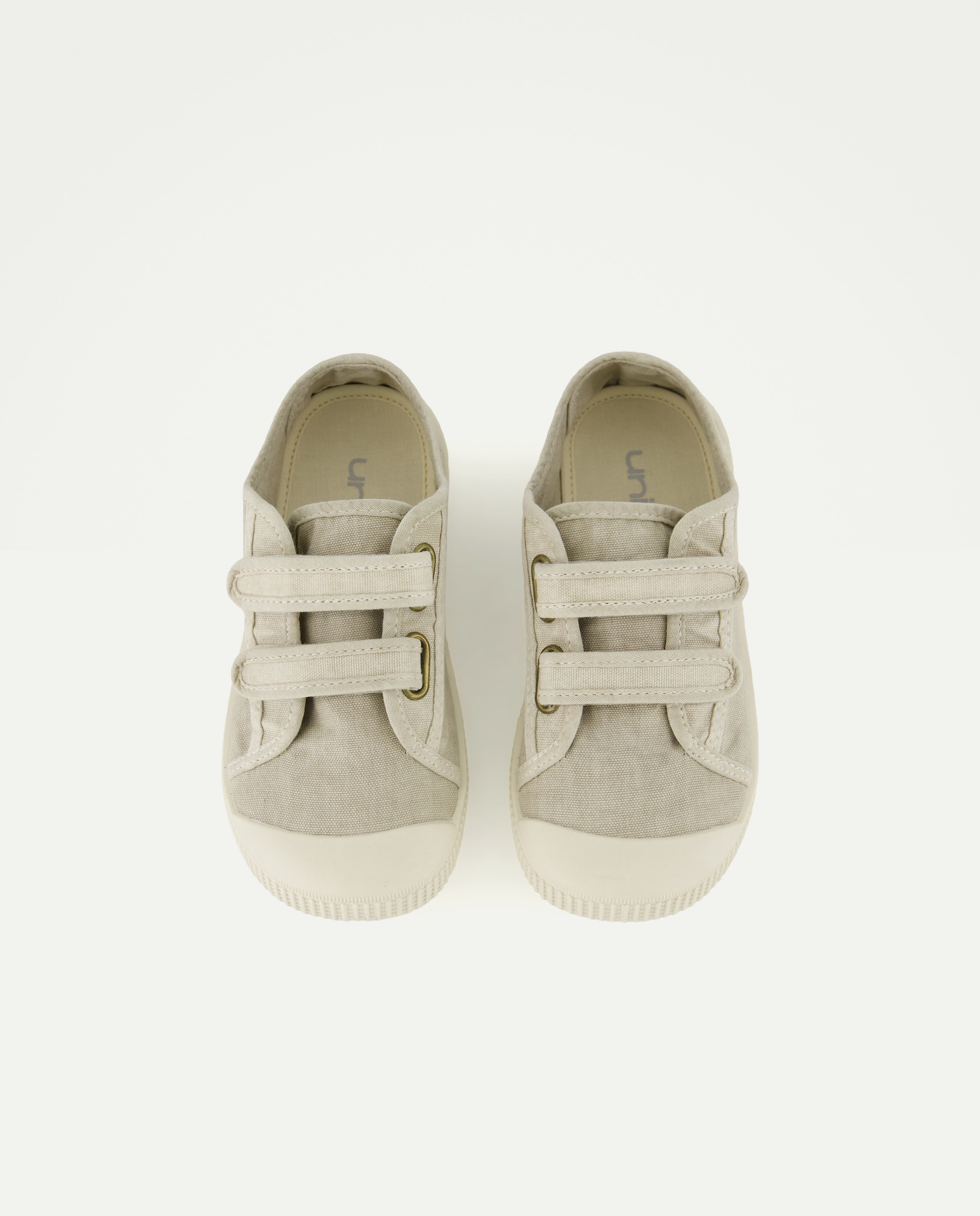 Lona infantil con velcro suela flexible 850 Piedra-4