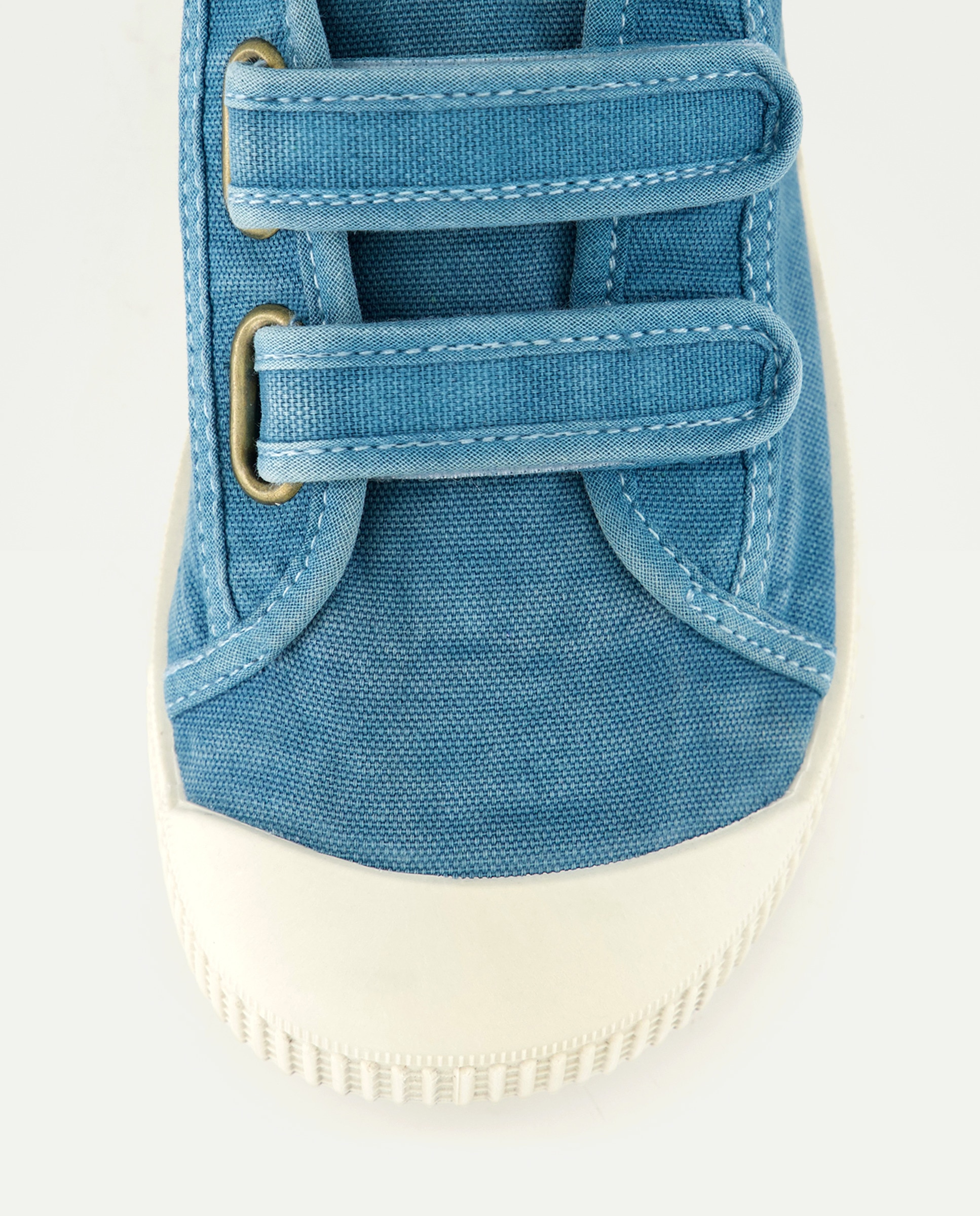 Lona infantil con velcro suela flexible Verde Pato-5